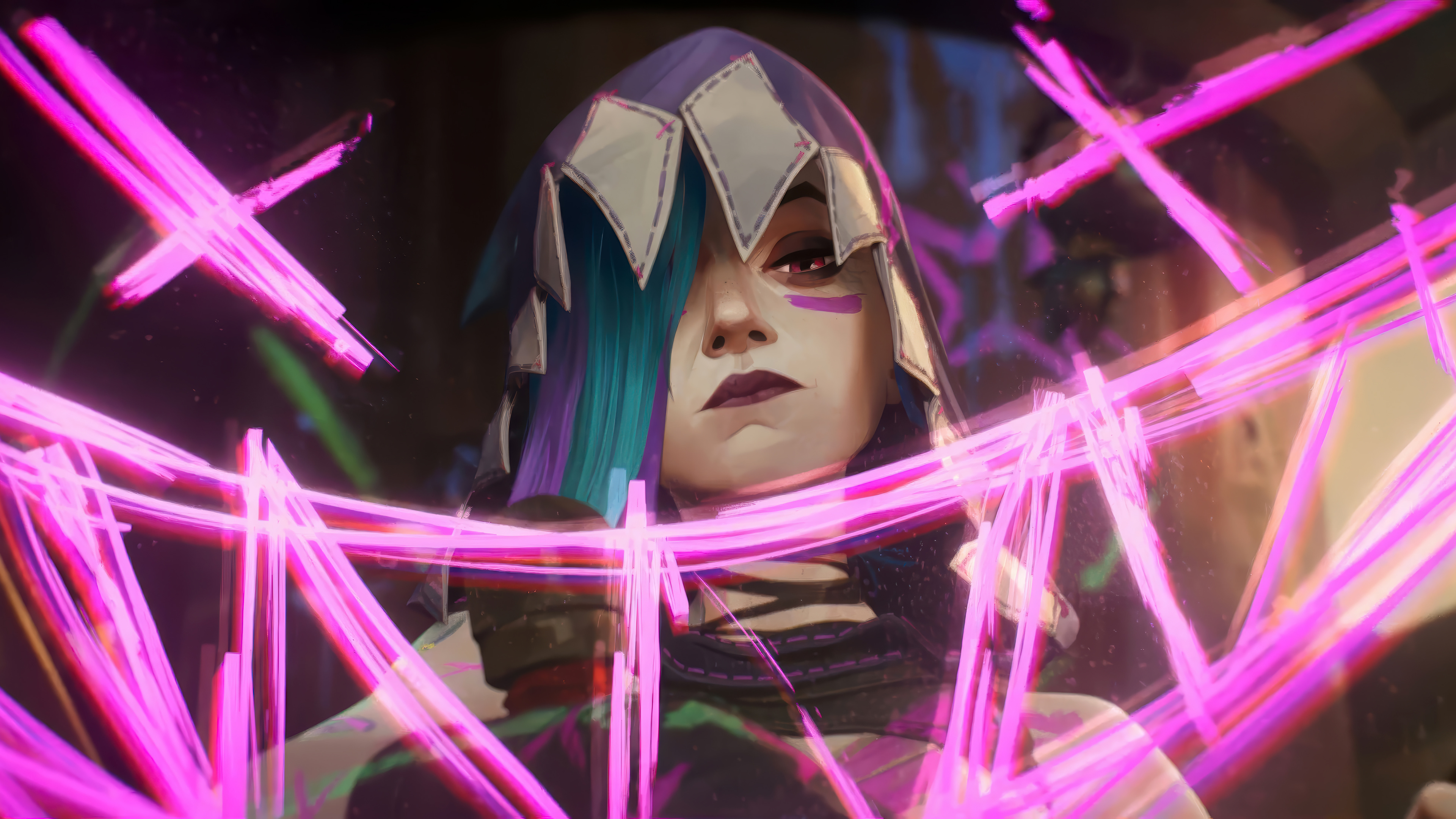 Arcane Jinx Wallpaper 4K HD PC c