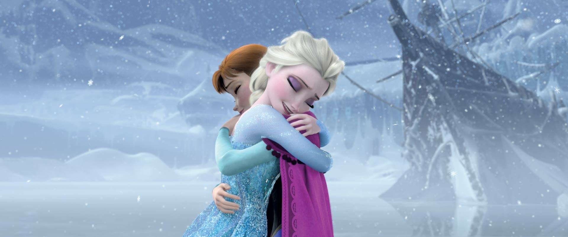 HD Wallpaper: Elsa and Anna from Frozen