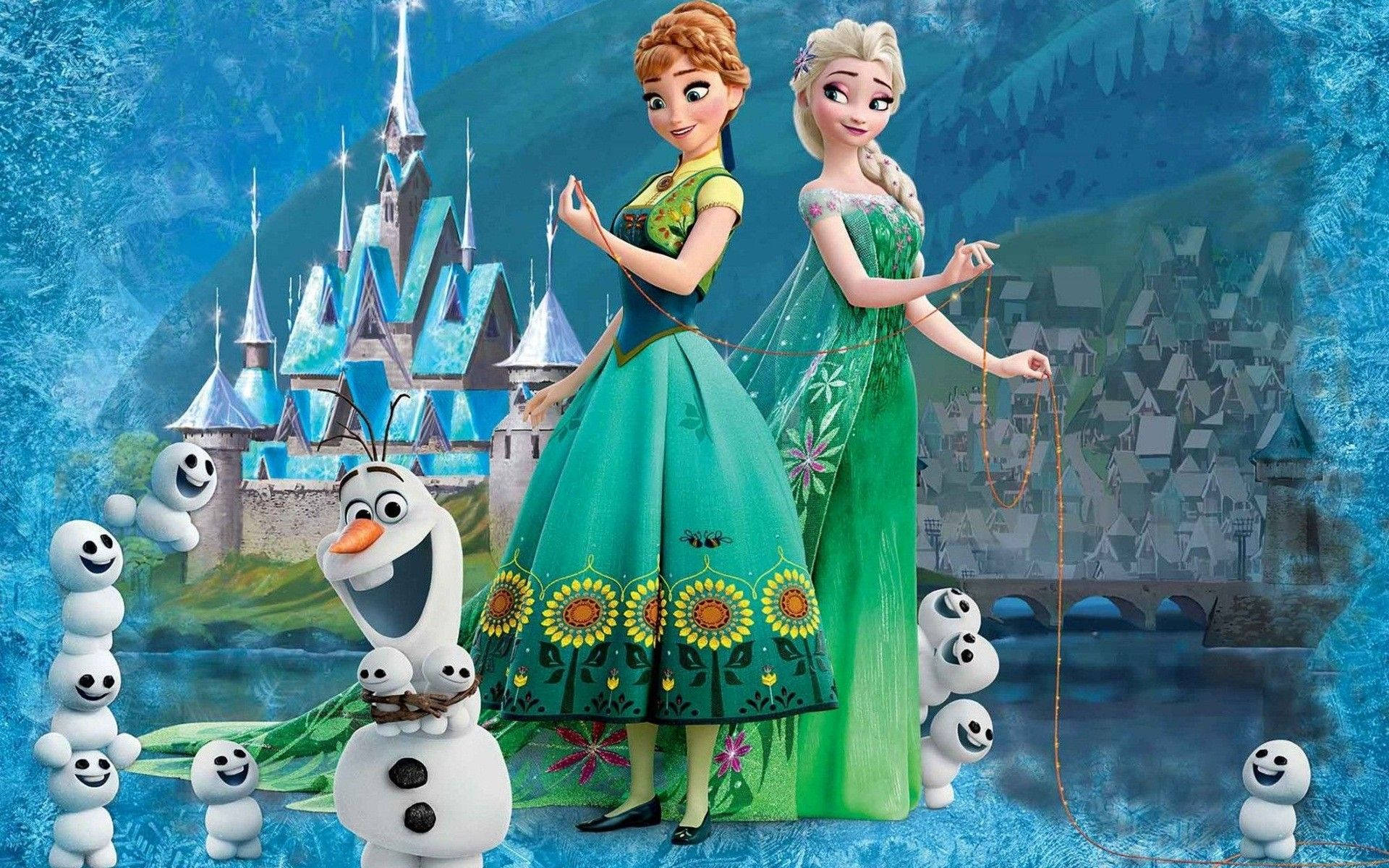 Frozen 2 Frozen Fever HD Elsa And Anna Wallpaper