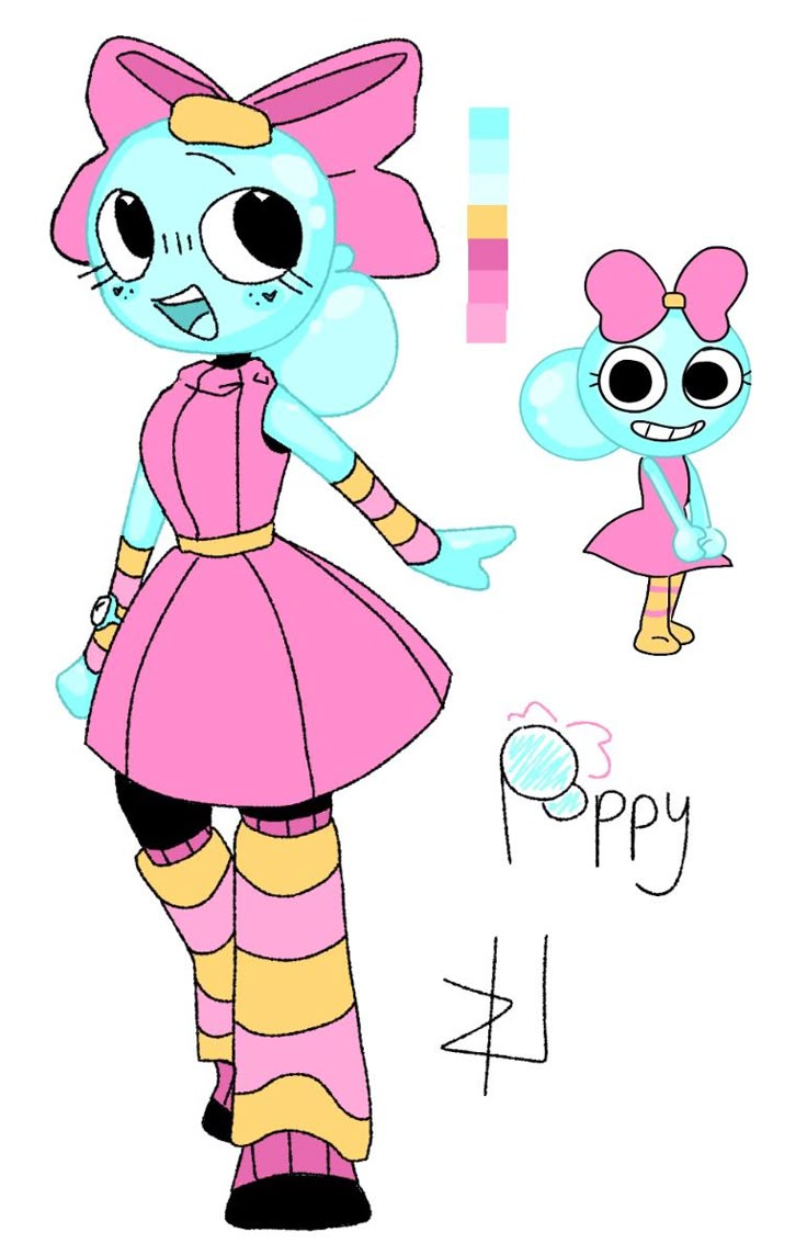 poppy from hit game dandys world