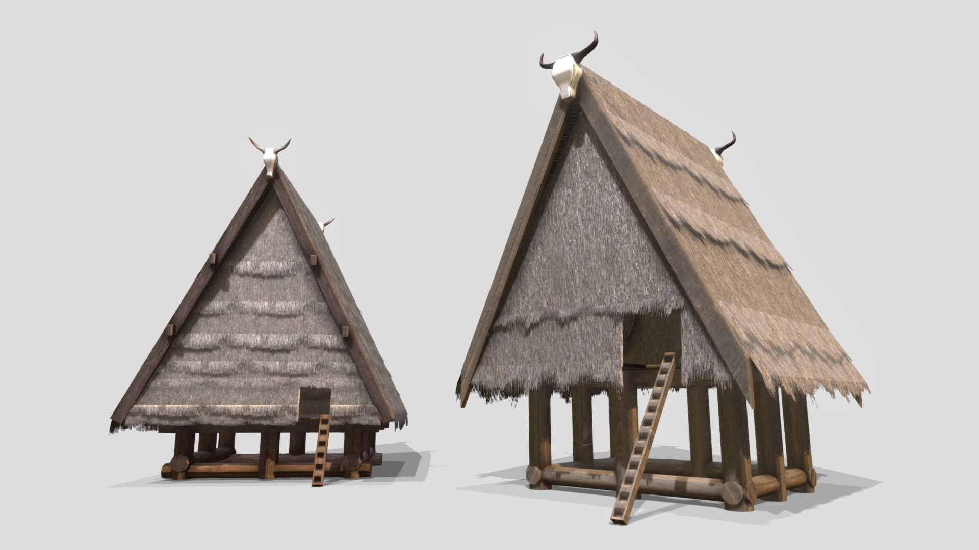 Rumah Tambi ( Sulawesi Tengah ) model by damaz [5f469ab]