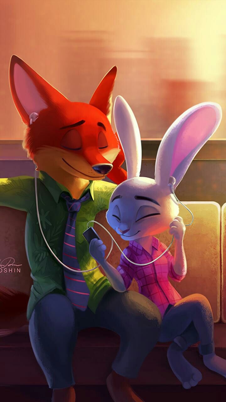Zootopia nick and judy