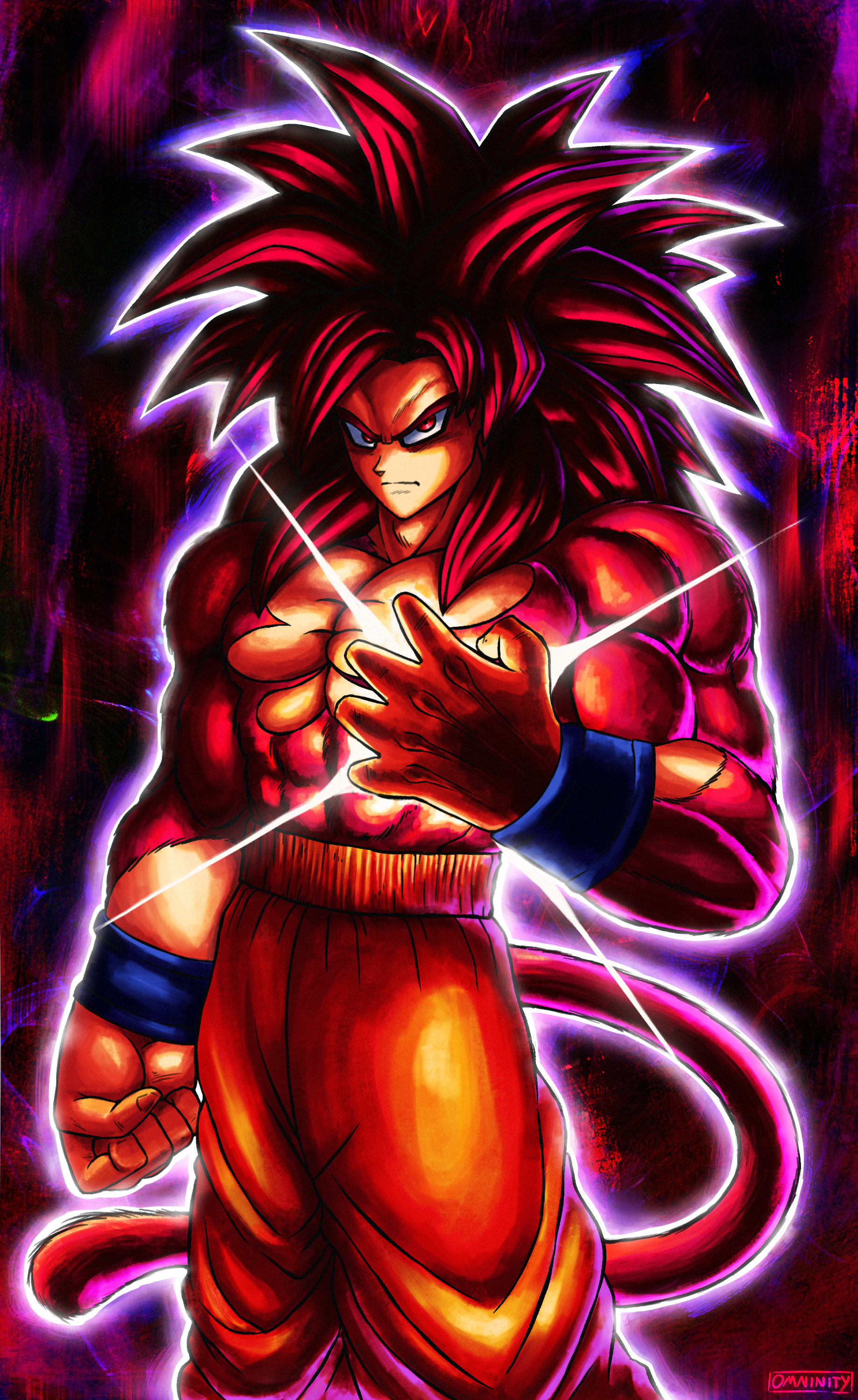 Super Saiyan 4 Goku [DAIMA] by Omninity on Newgrounds