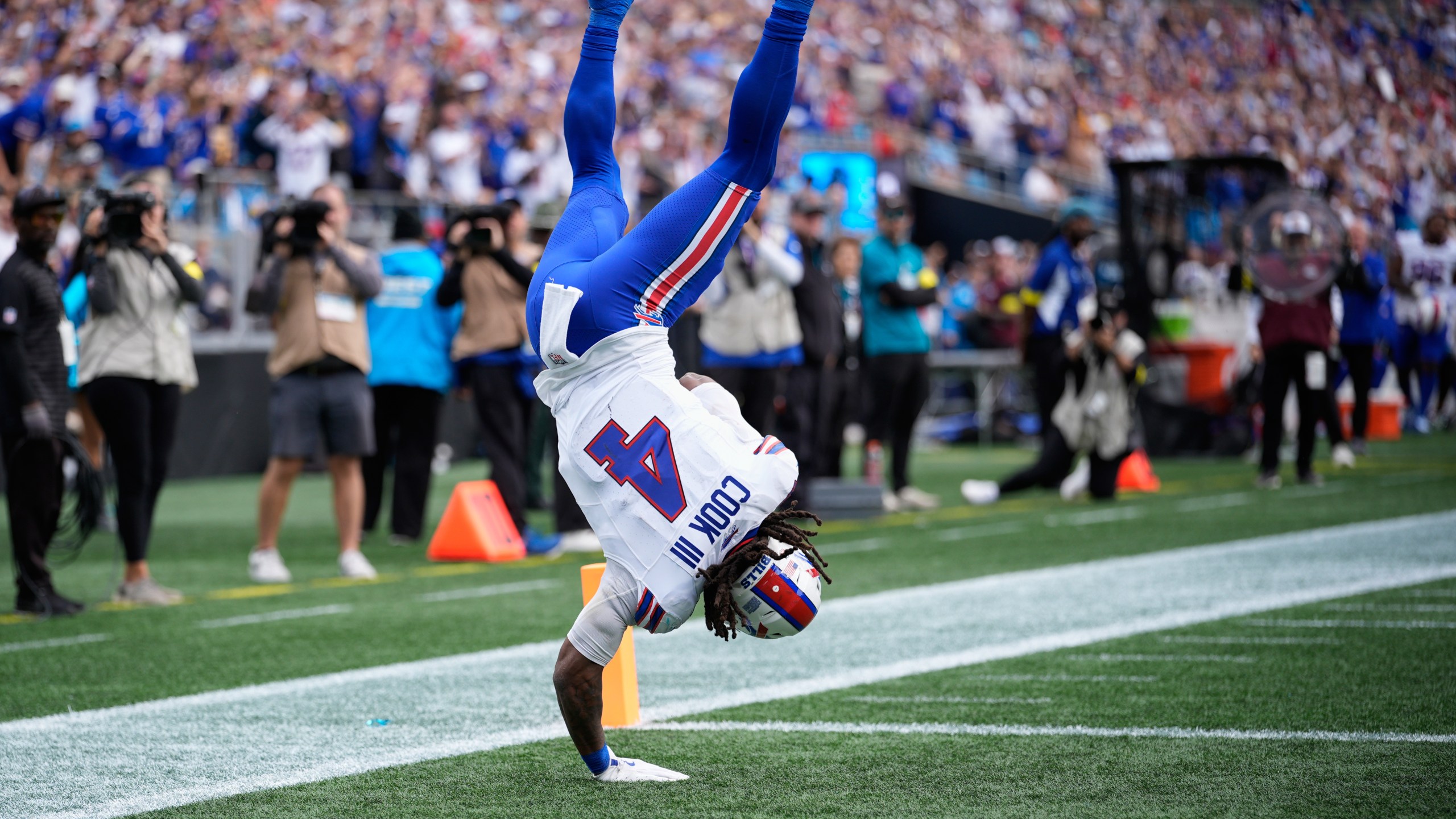 James Cook establishes Bills identity with dynamic rushing performance. News 4 Buffalo