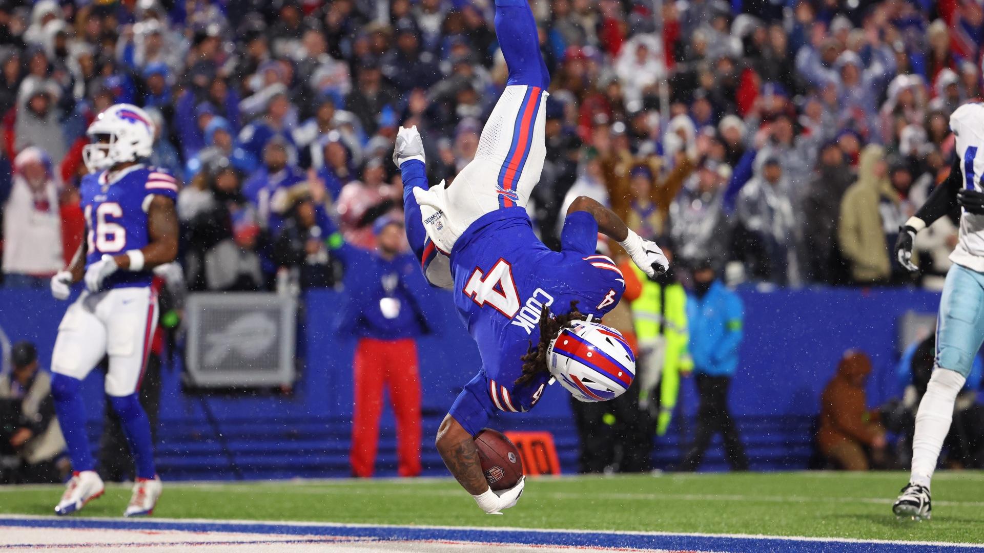 James Cook Stats Today: Bills RB Runs Cowboys' Defense Ragged In Eye Catching Display