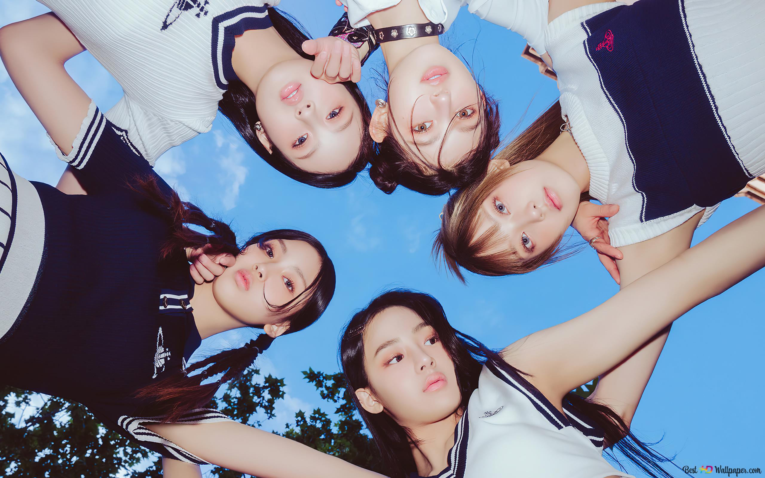 NewJeans (Kpop Girls Band) All Members 4K wallpaper download