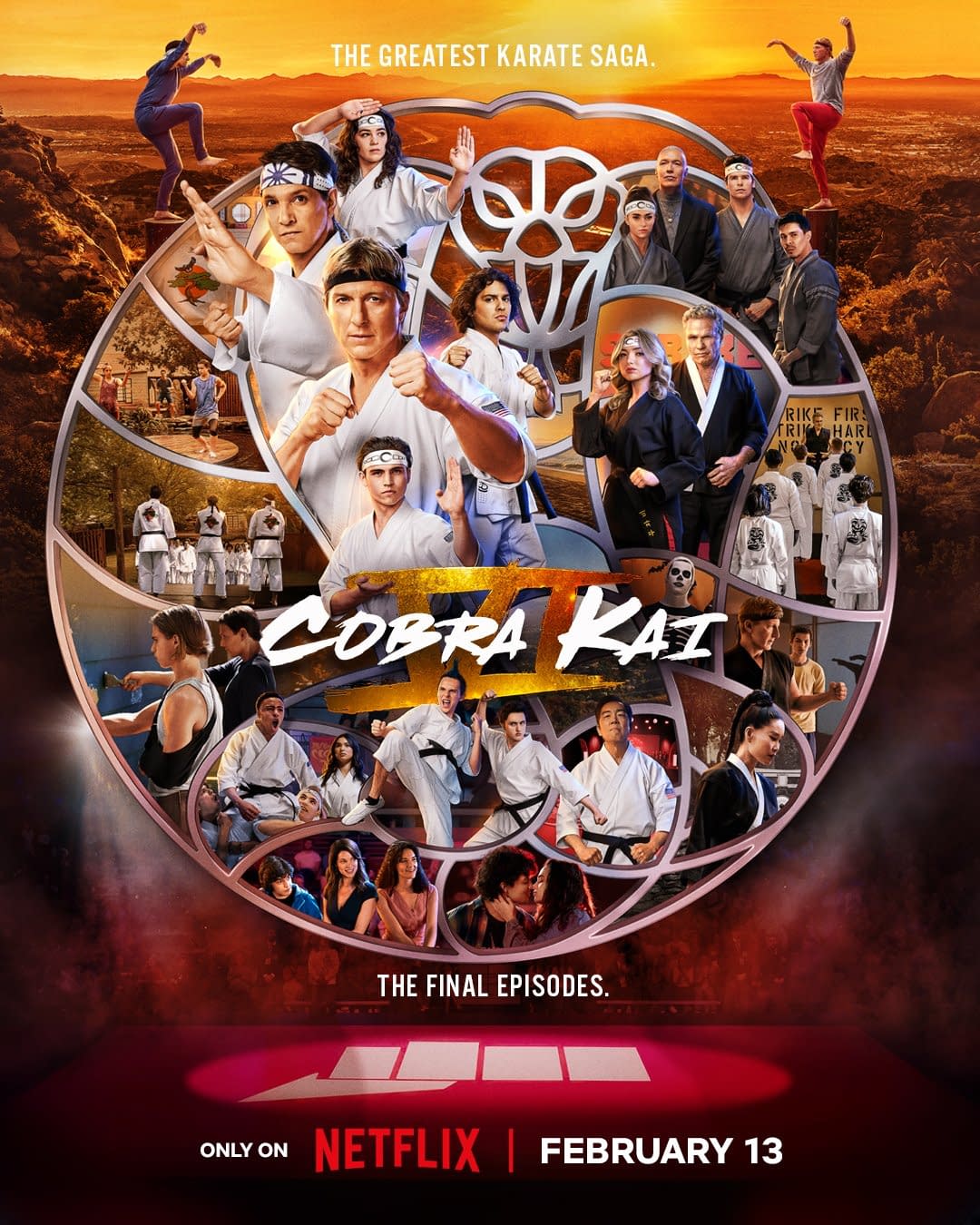 Cobra Kai Season 6 Part 3 Official Hits Monday; New Key Art