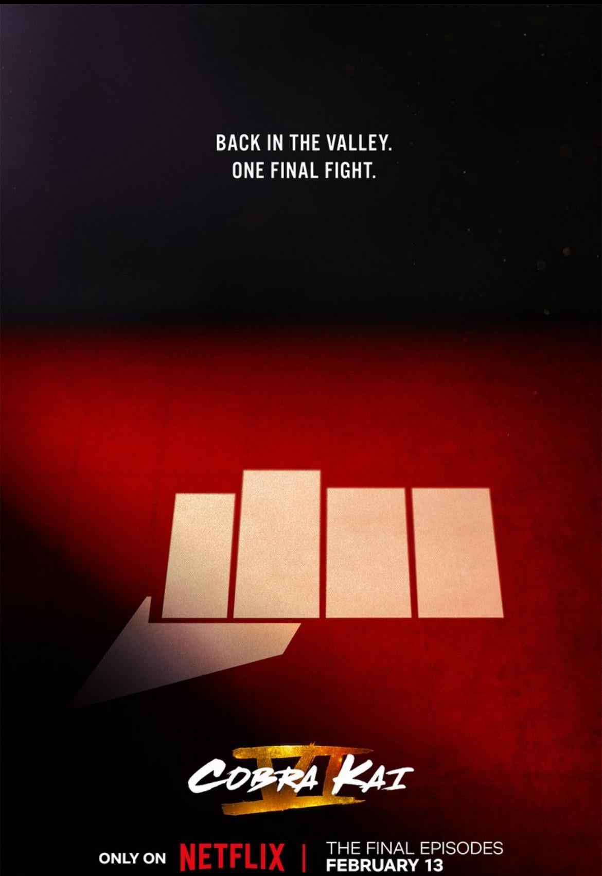 The New Poster for Cobra Kai Season 6 Part 3