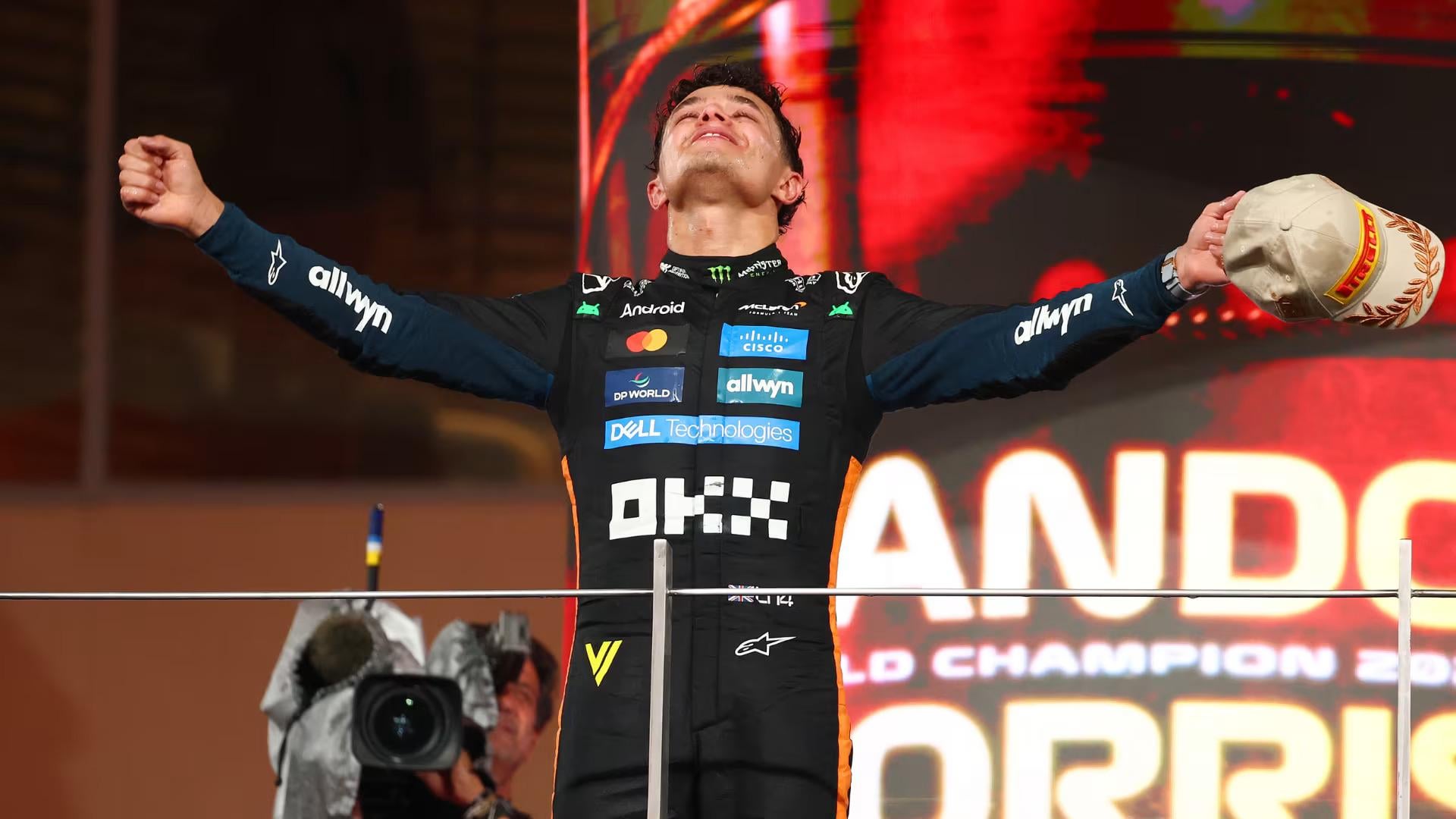 Lando Norris wins the 2025 F1 World Championship after a fabulous season, becoming the 35th driver to do so