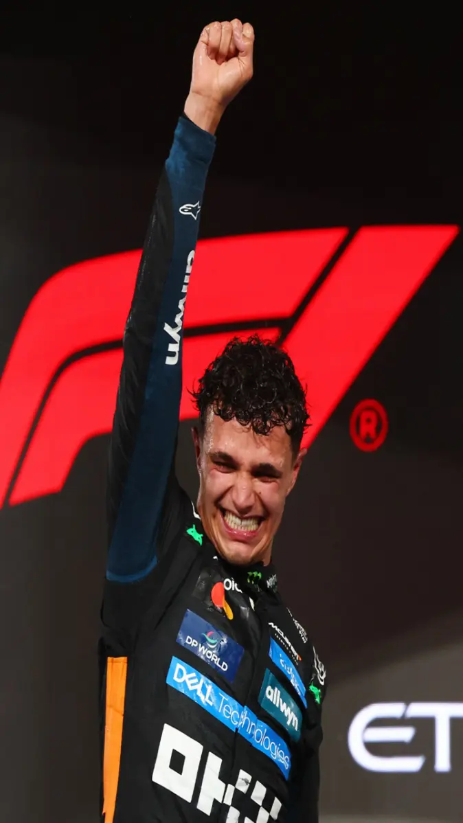 Lando Norris 2025 World Champion wallpaper