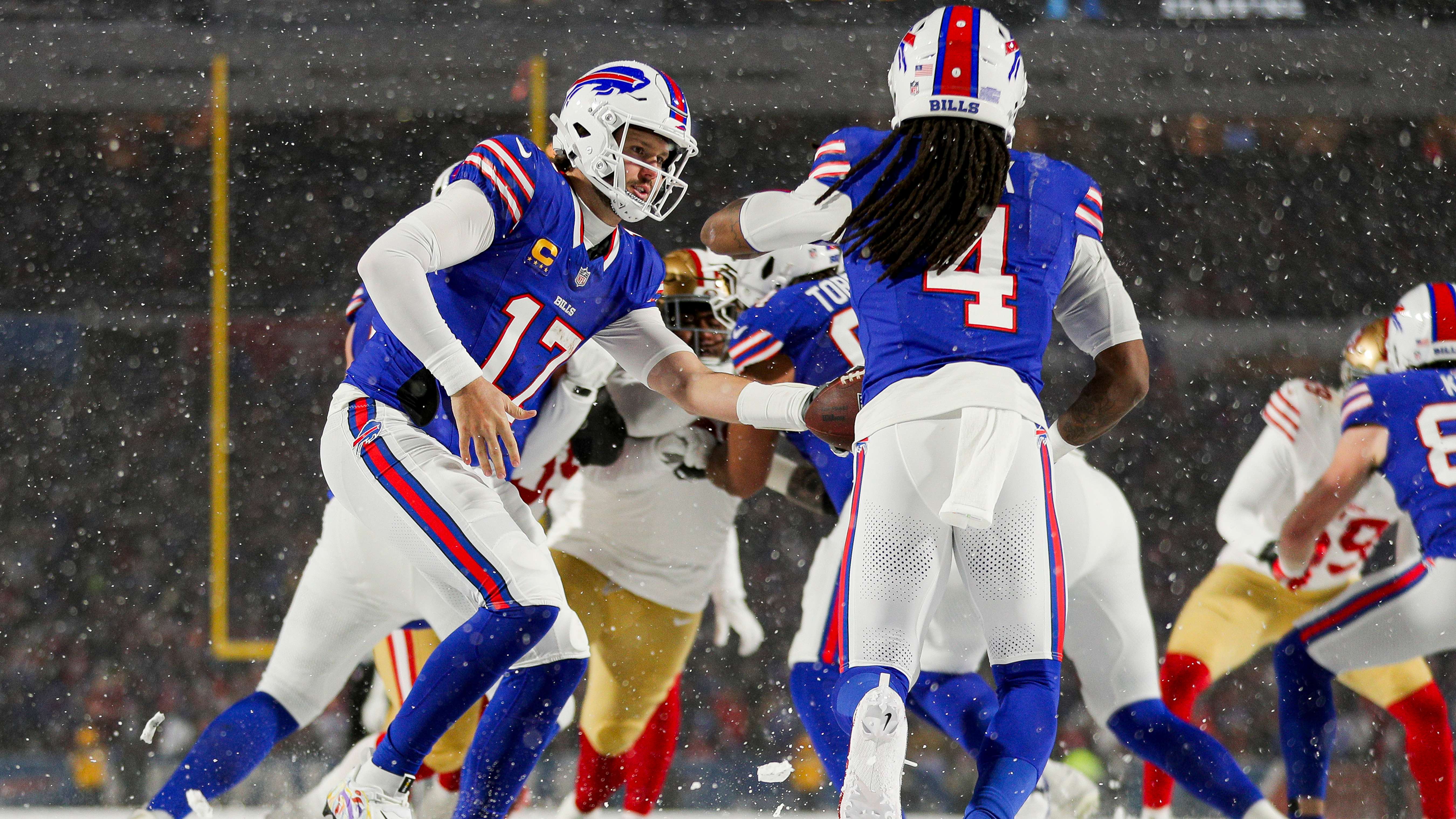 Josh Allen, James Cook Among Elite Group Of QB RB Combo With Mind Blowing Stat