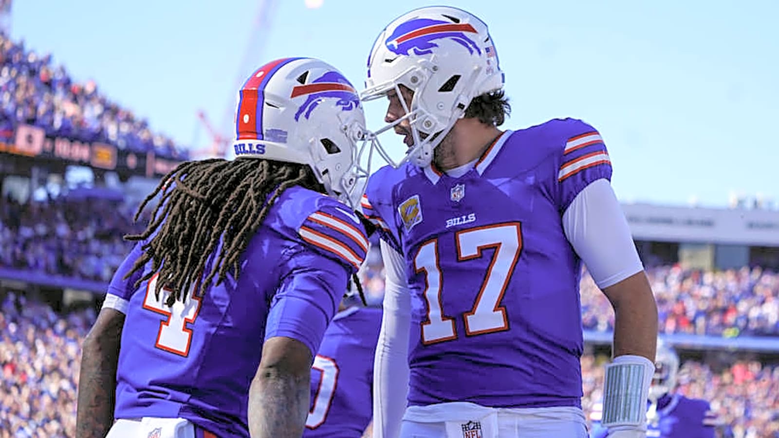 Bills' QB Josh Allen chimes in on James Cook contract dispute