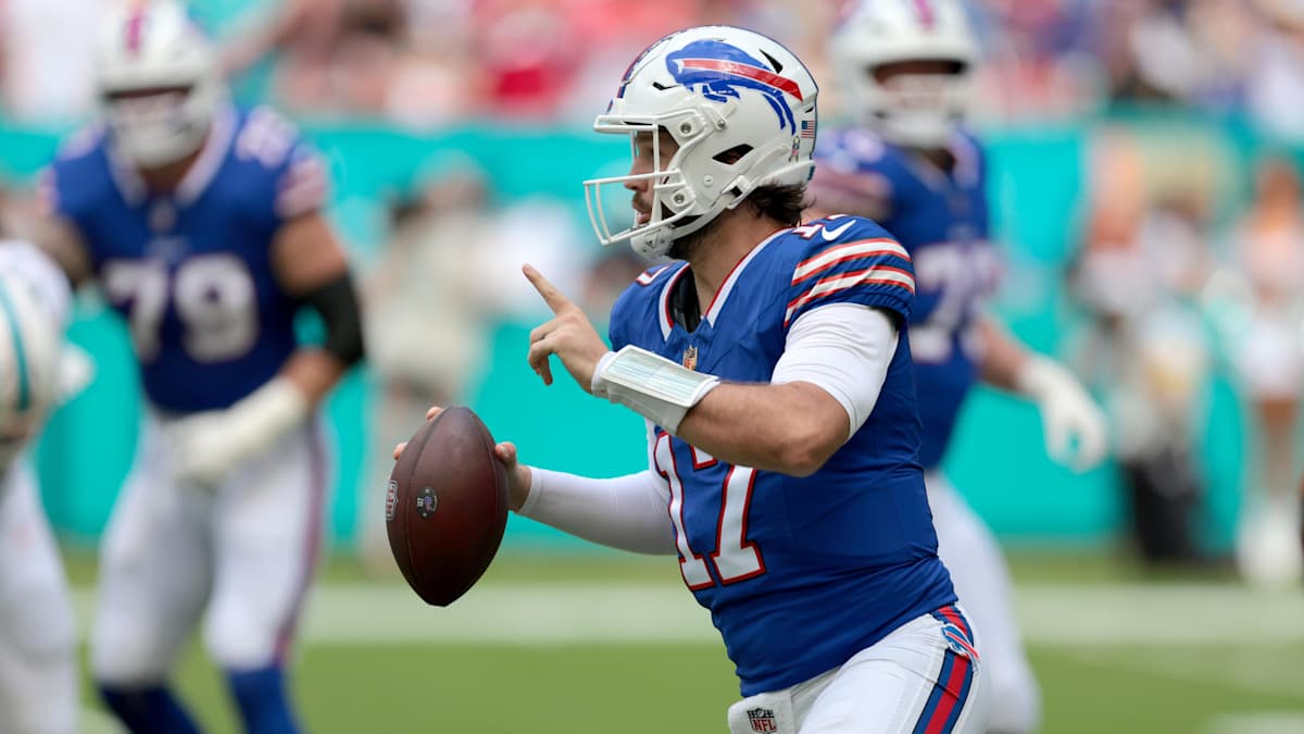 Sloppy stars Josh Allen, James Cook pave way for Bills' shocking loss to Dolphins