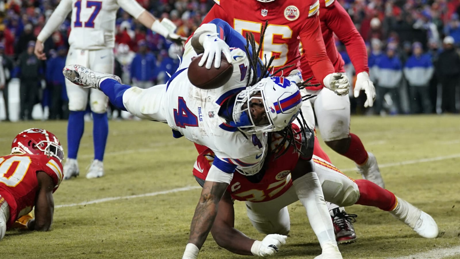 Bills' Josh Allen Offers Silver Lining To James Cook Practice Hold Out