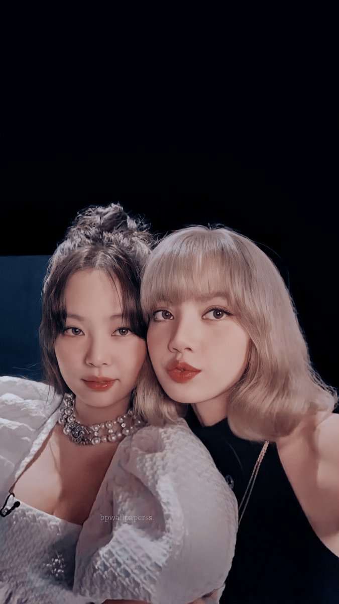 Jennie IG Story Update with Lisa wallpaper lockscreen. extended & short sizes - #JENNIE #LISA #BLACKPINK #BLACKPINK5thANNIVERSARY