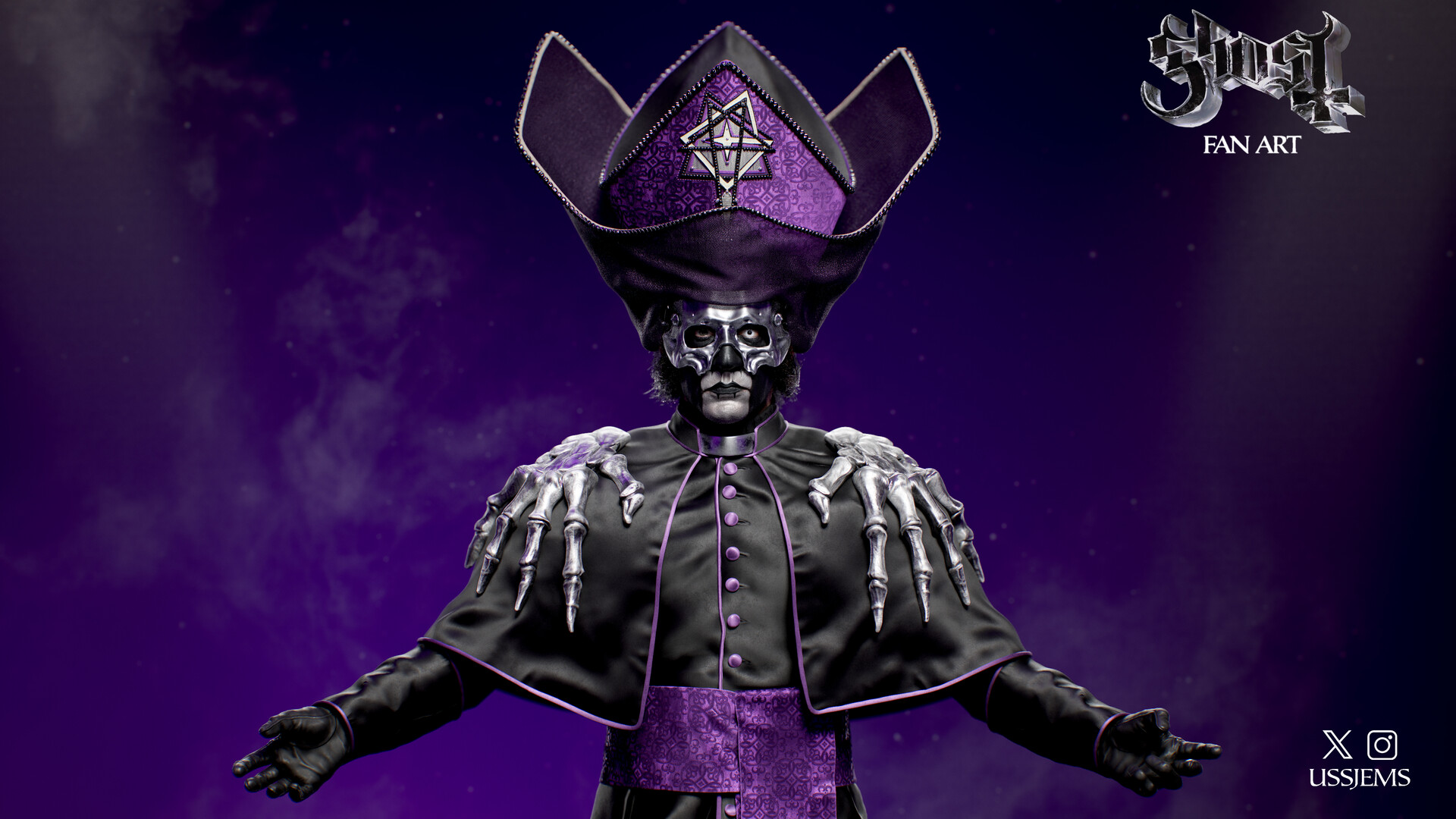 Jesús Montesinos V Perpetua 3D Model fan art