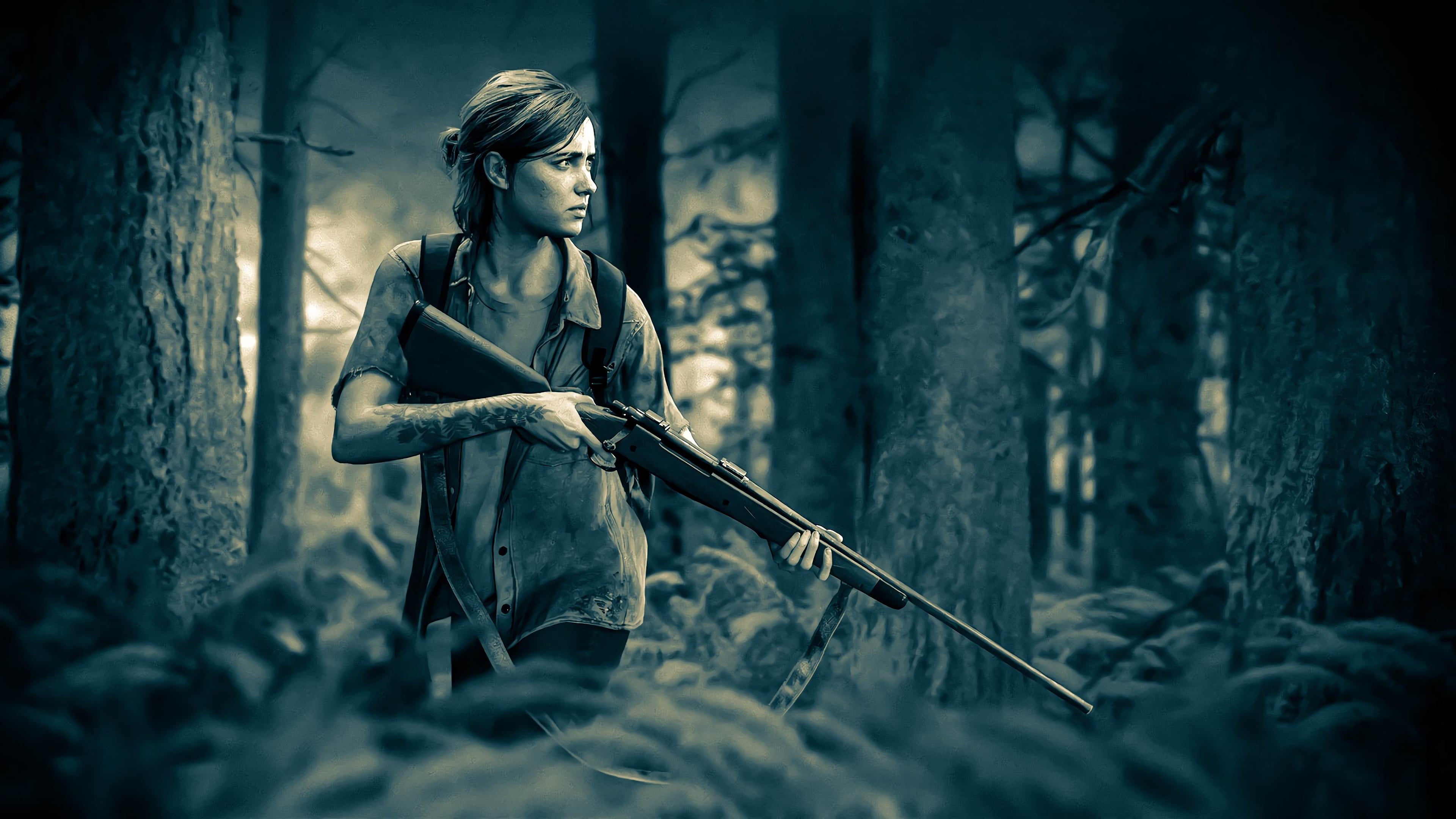 Ellie from The Last of Us Wallpaper 4k for Desktop