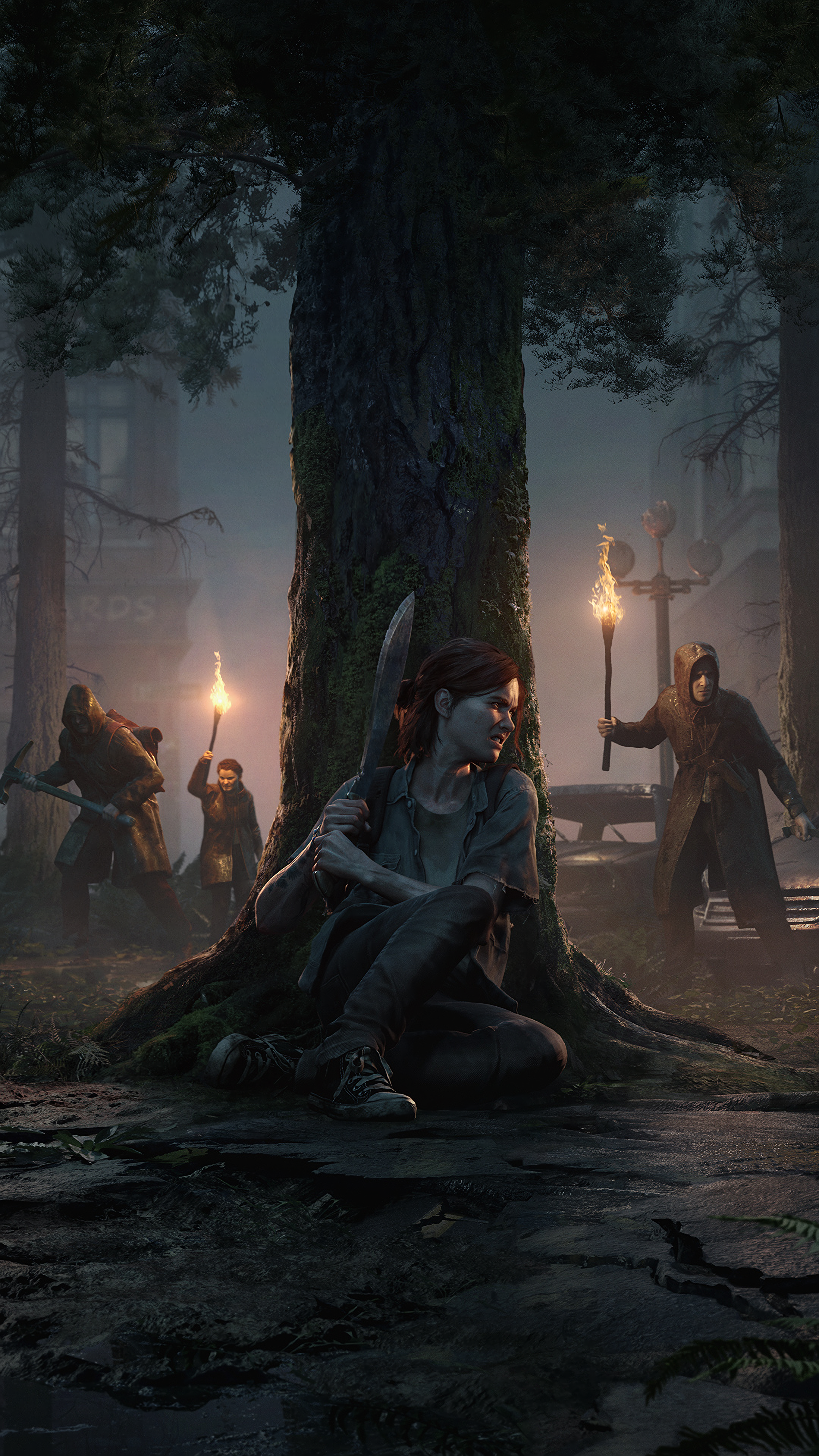 The Last of Us Part II wallpaper, AI enlarged to 4K UHD 3840x2160