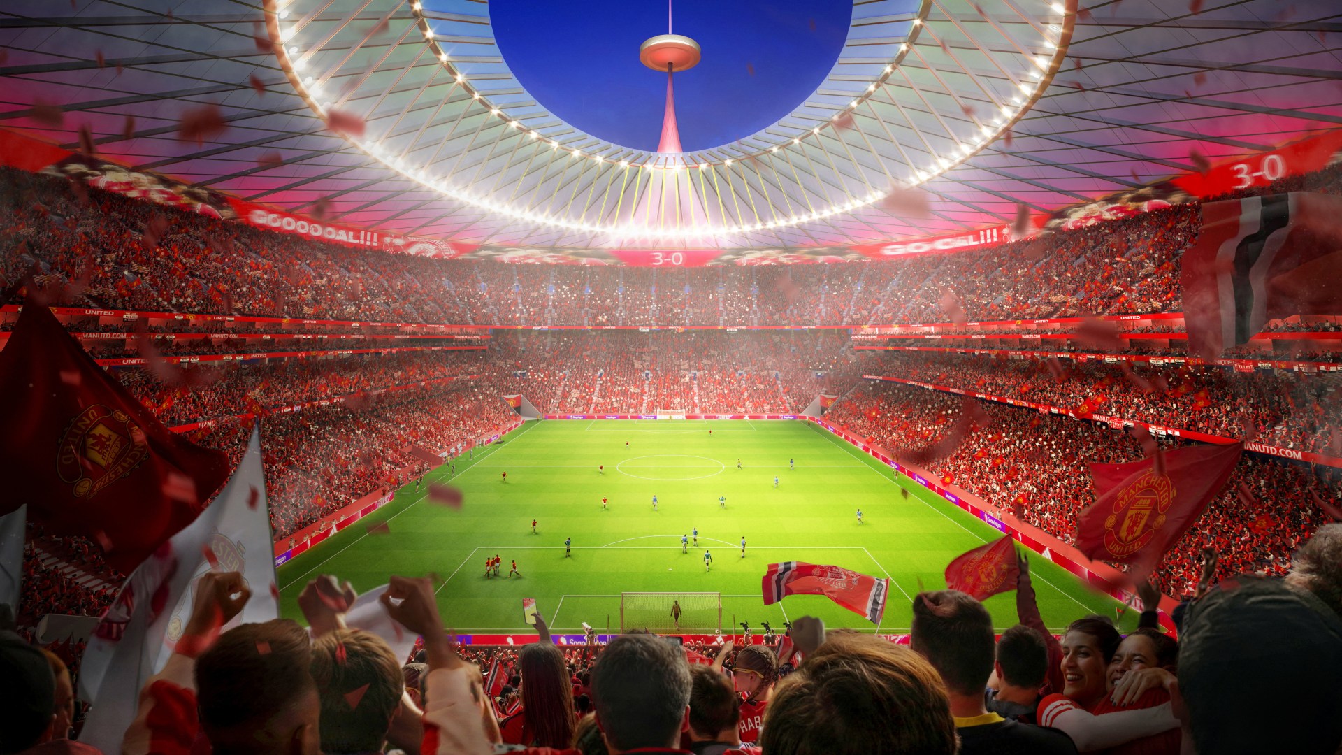 Manchester United new stadium plan for Old Trafford announced