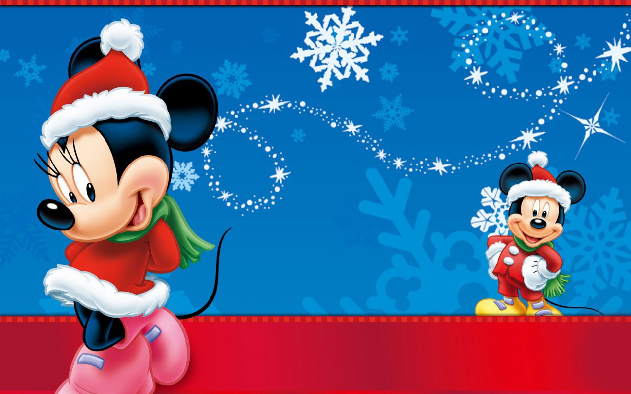 Desktop wallpaper: Christmas, Mickey Mouse, Disney, Movie, Minnie Mouse 4K free download for PC. 1483084
