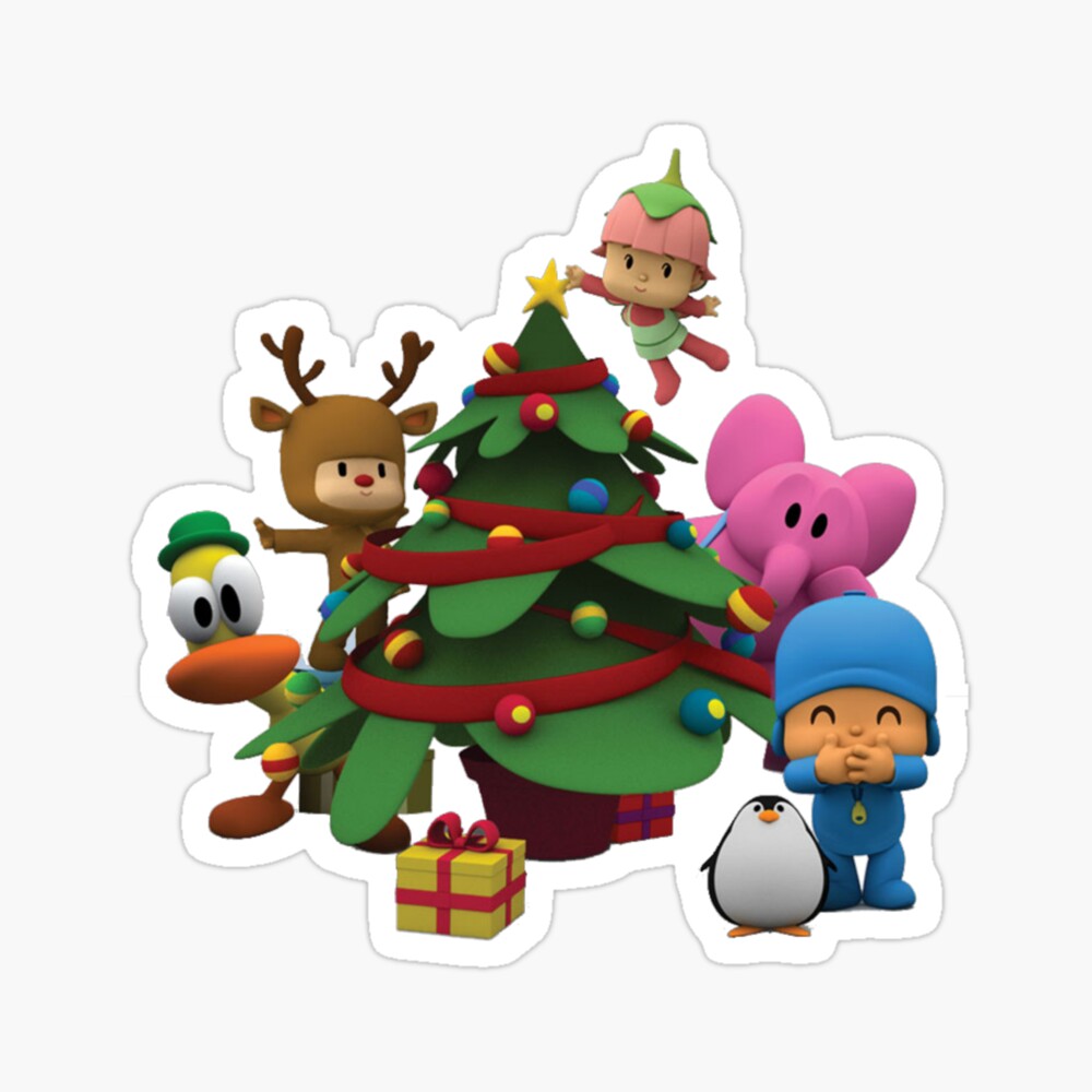 pocoyo Christmas Greeting Card