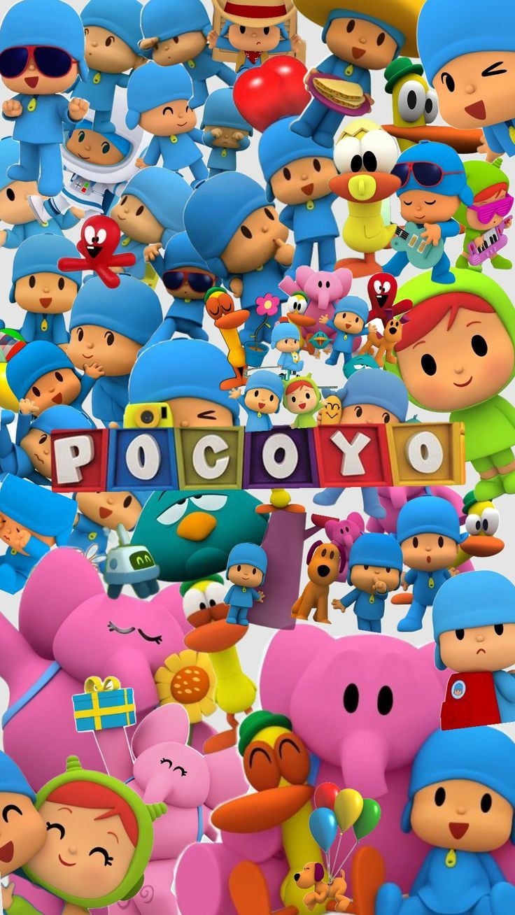 Pocoyo and nina wallpaper