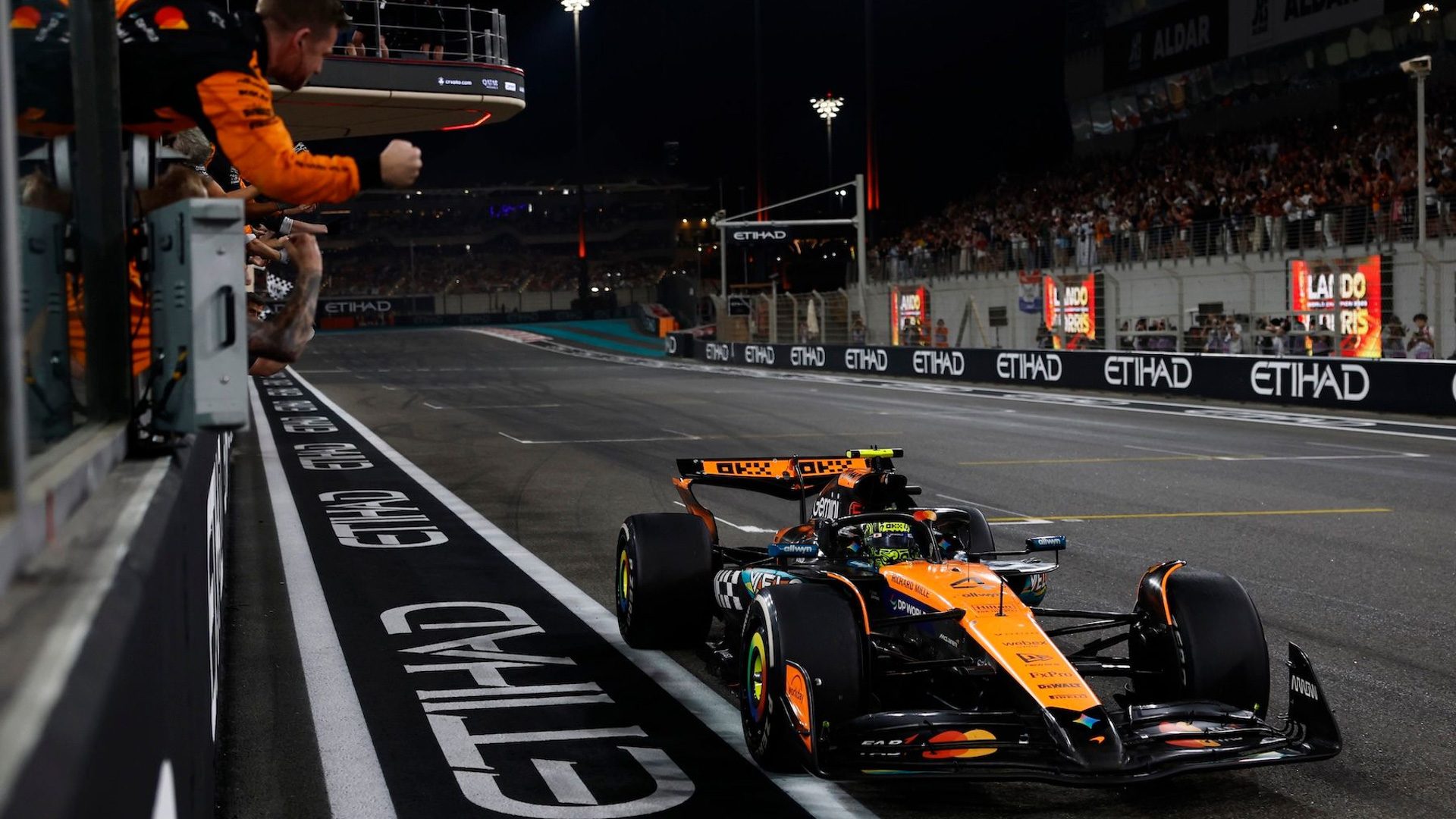 Lando Norris claims first F1 championship in Abu Dhabi decider