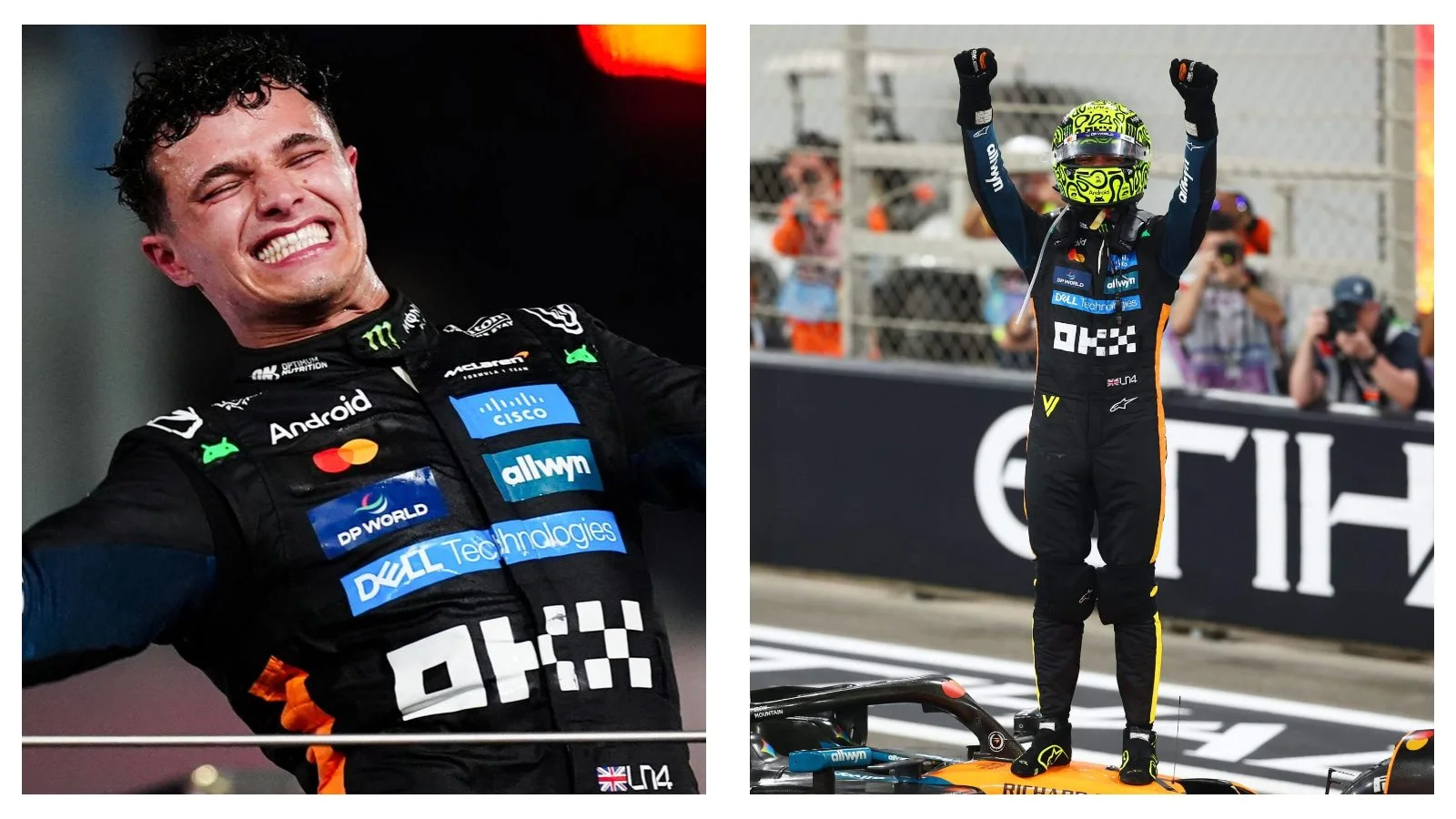 Lando Norris crowned F1 world champion at Abu Dhabi finale despite Max Verstappen win