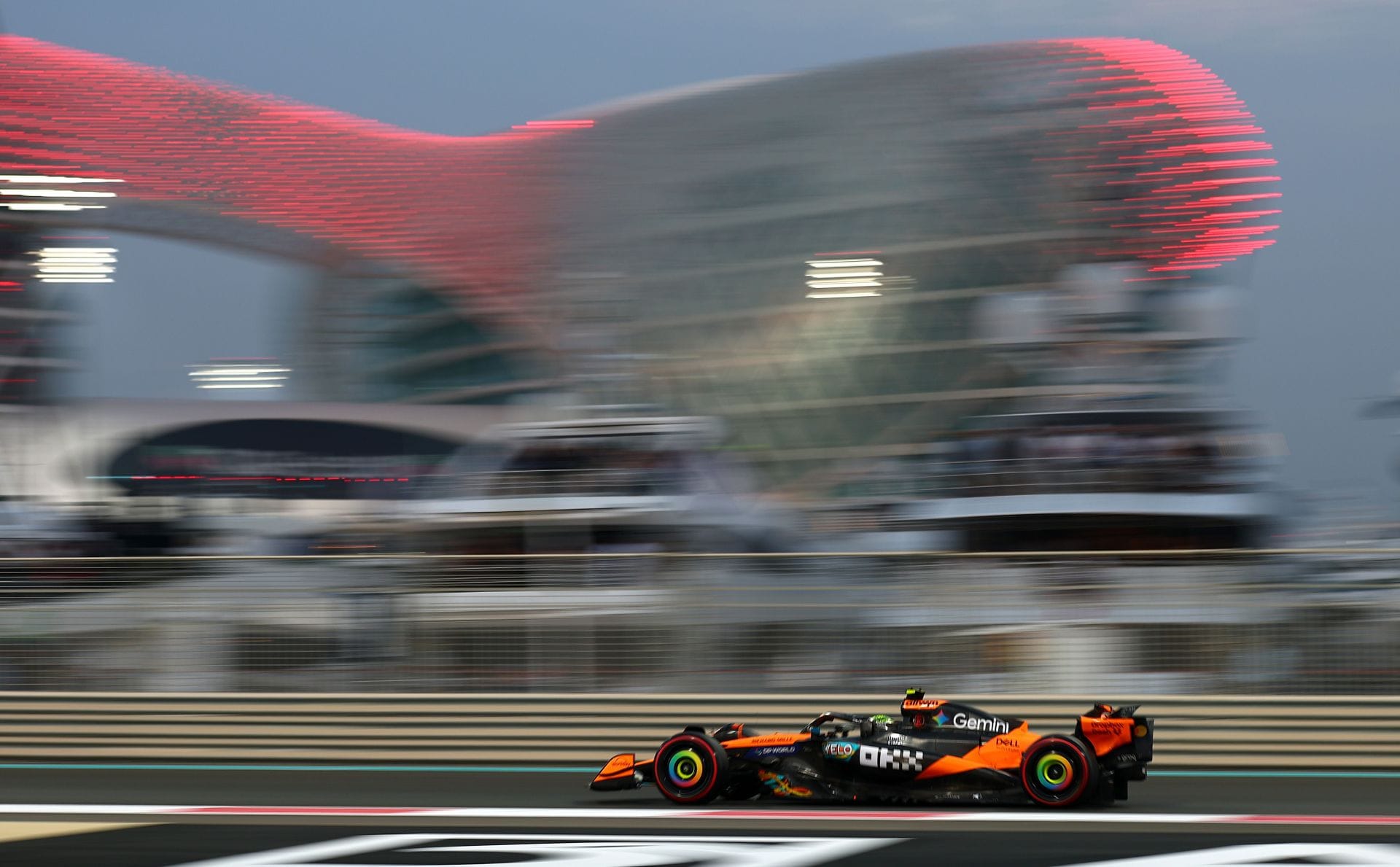 Lando Norris rages at Max Verstappen for impeding him during the 2025 F1 Abu Dhabi GP