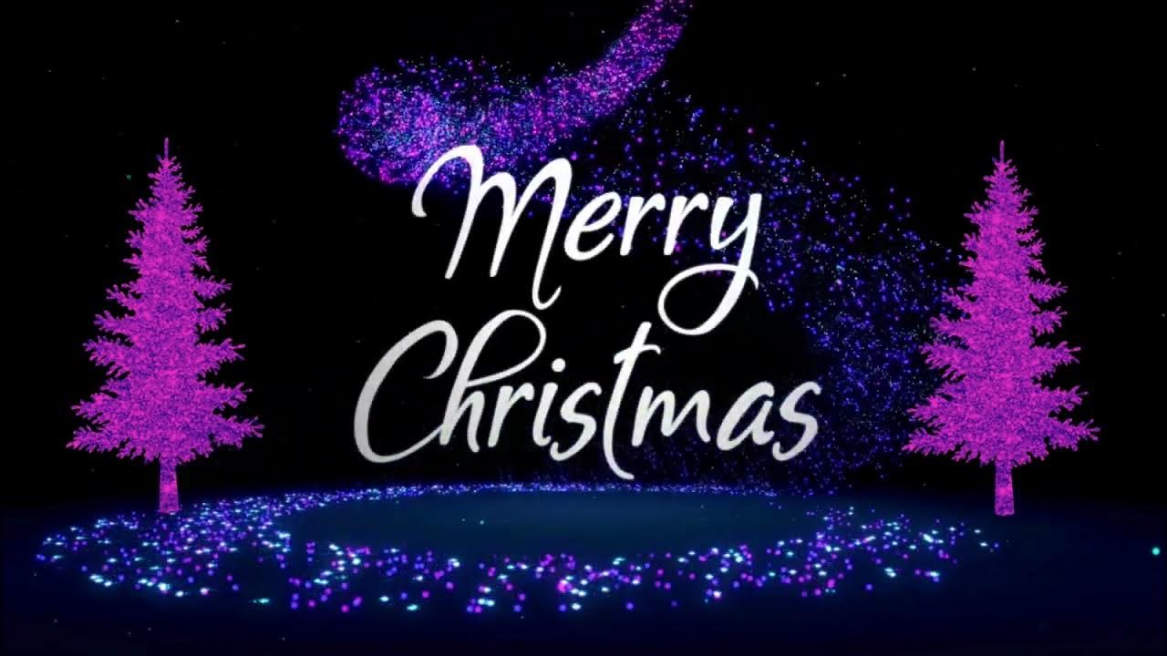 Merry Christmas Screensaver Ice Storm Effect Screensaver