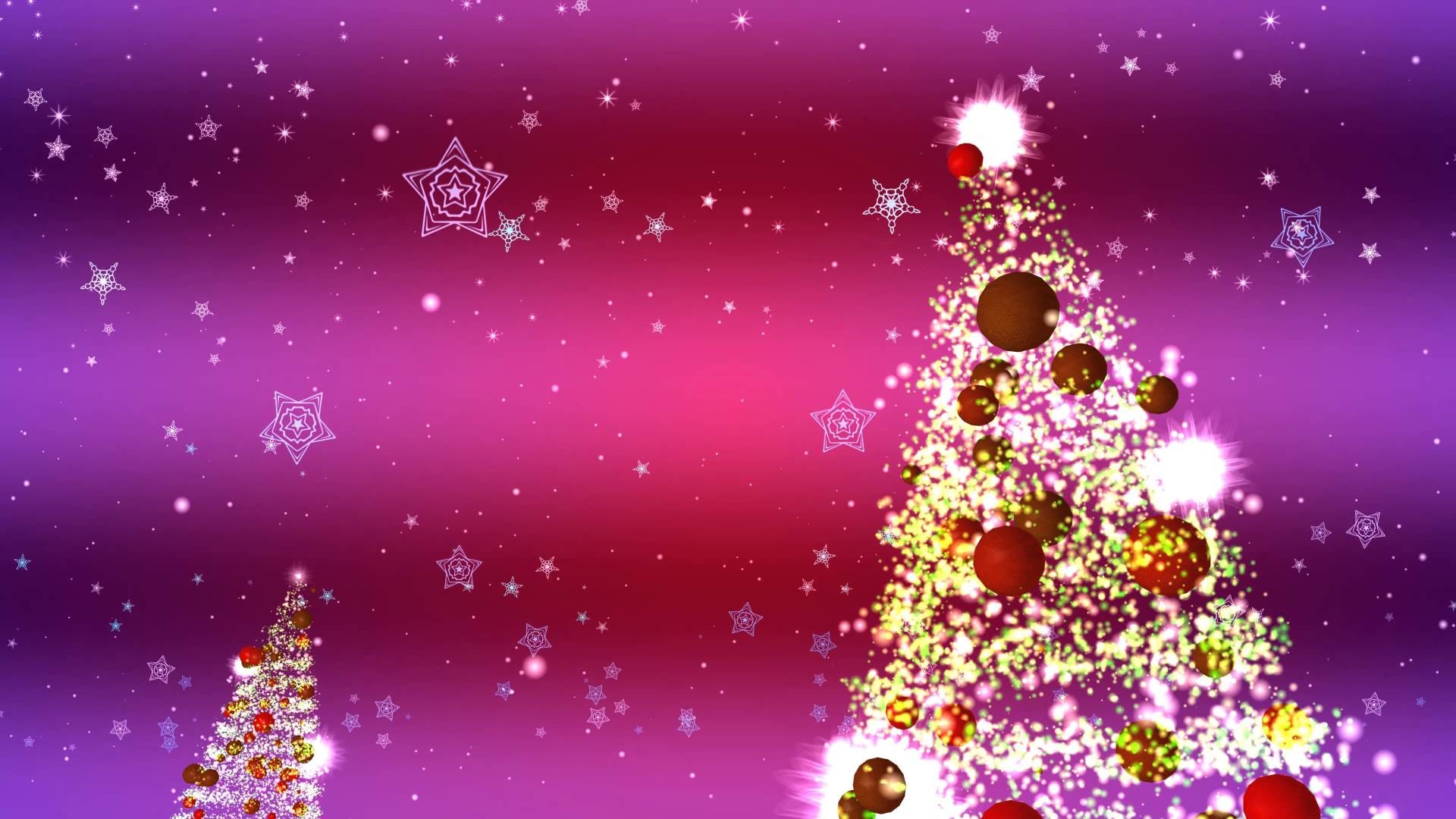 Purple Christmas Background