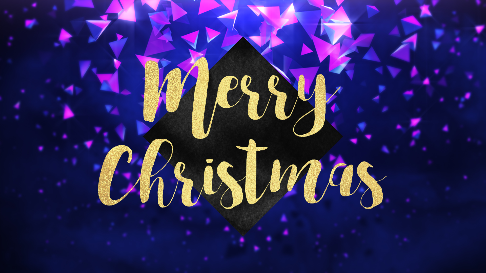 December 2016 CMG Mega Pack Merry Christmas Title Graphic Media Drop