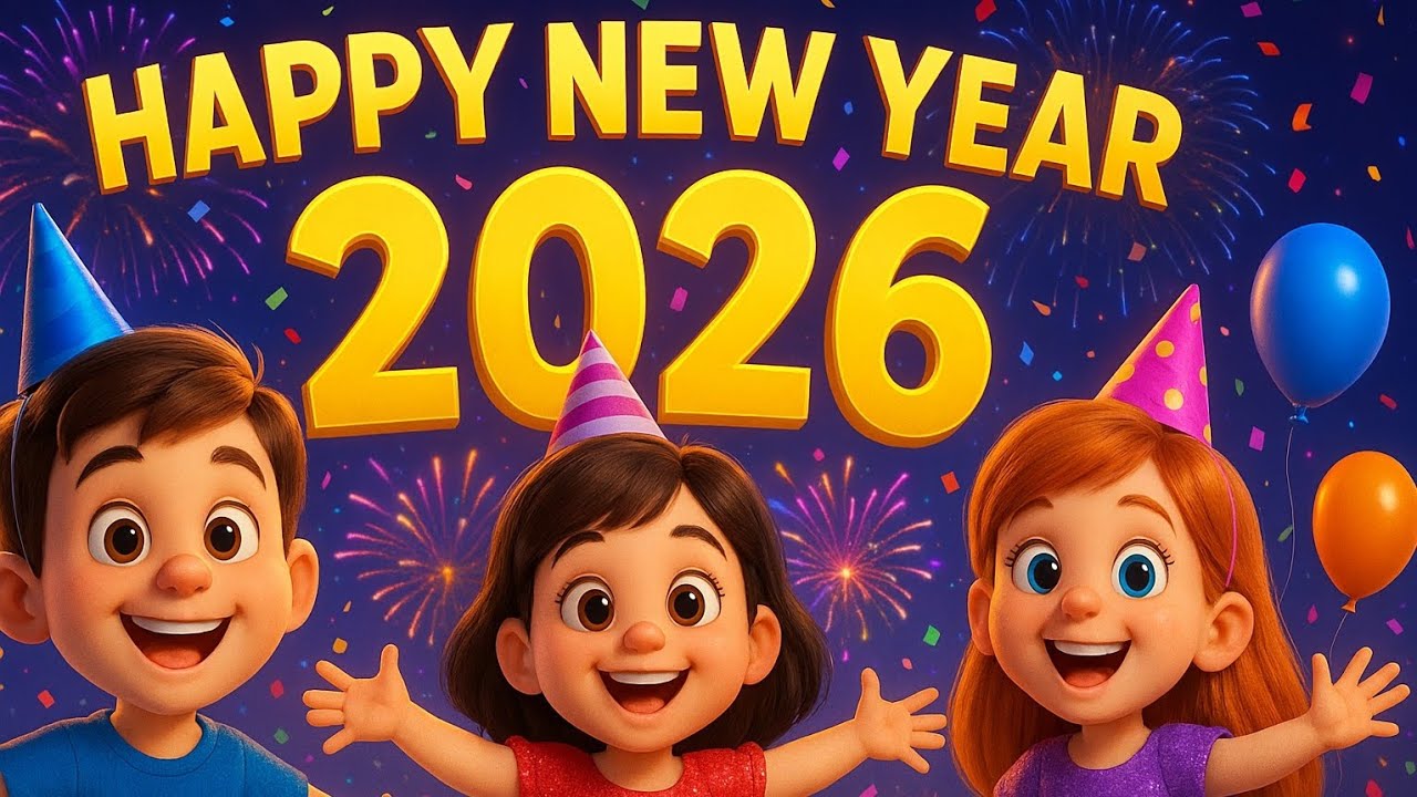 Happy New Year 2026 Song for Kids