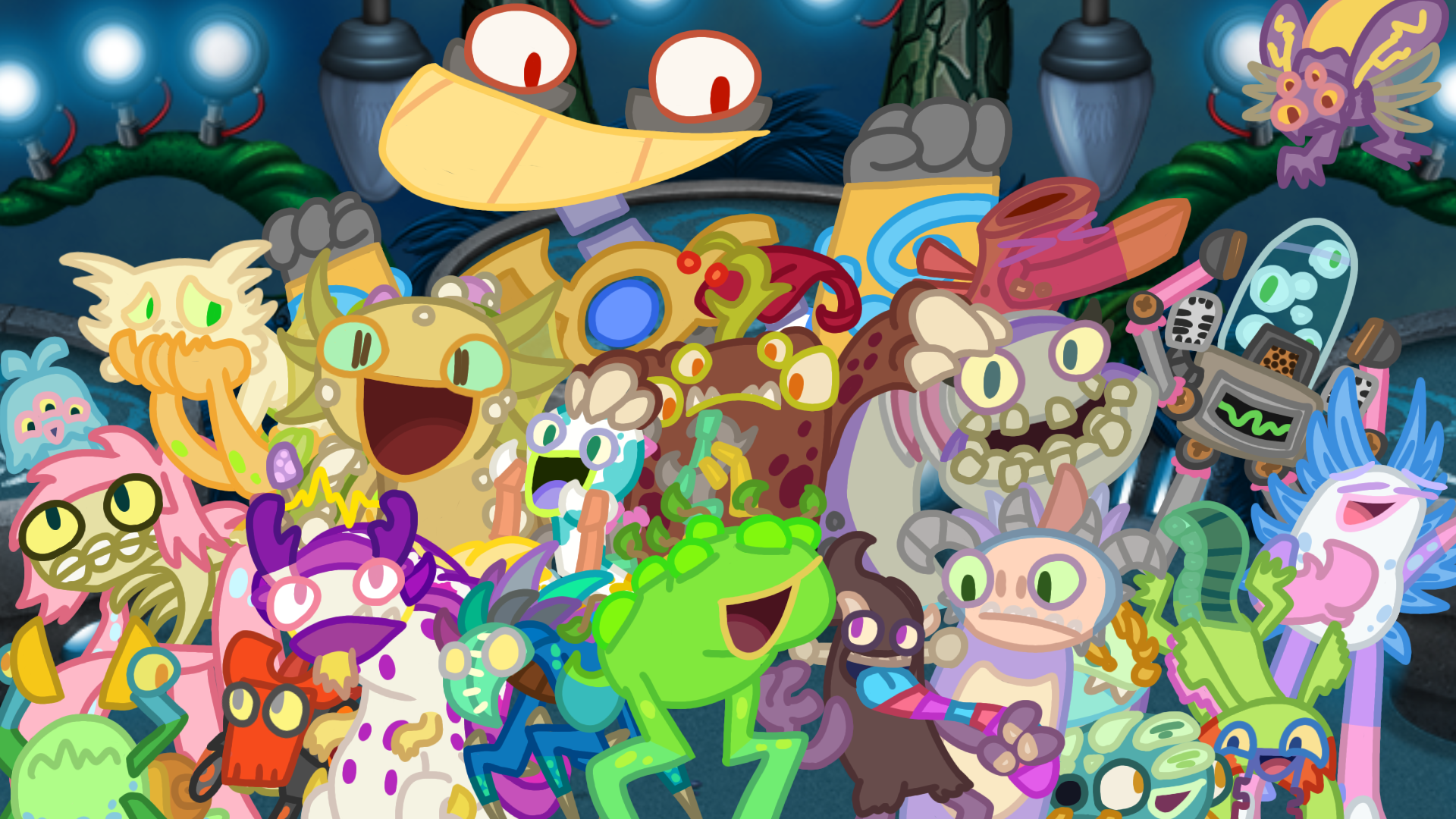 Wublin Island drawn by me!