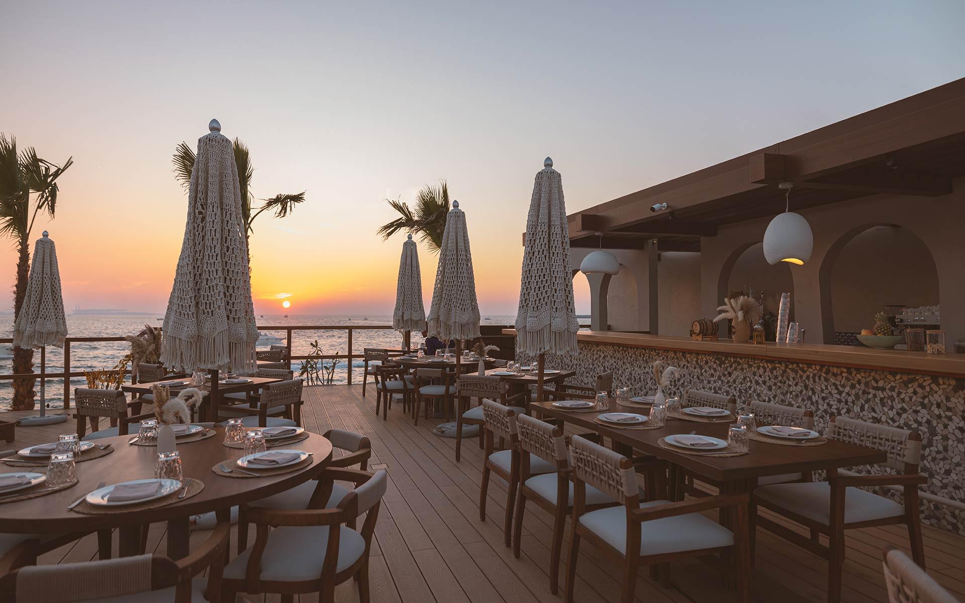 Best beach restaurants in Dubai