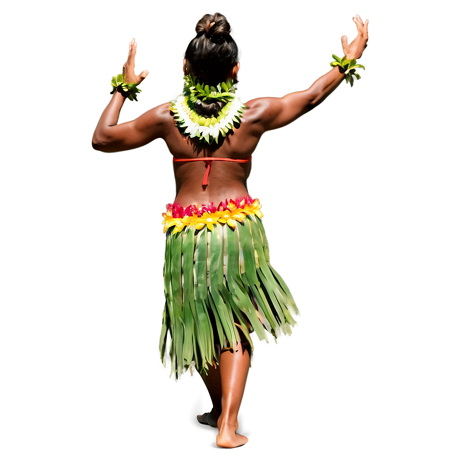 Download Hula Dancer In Luau Png 06112024