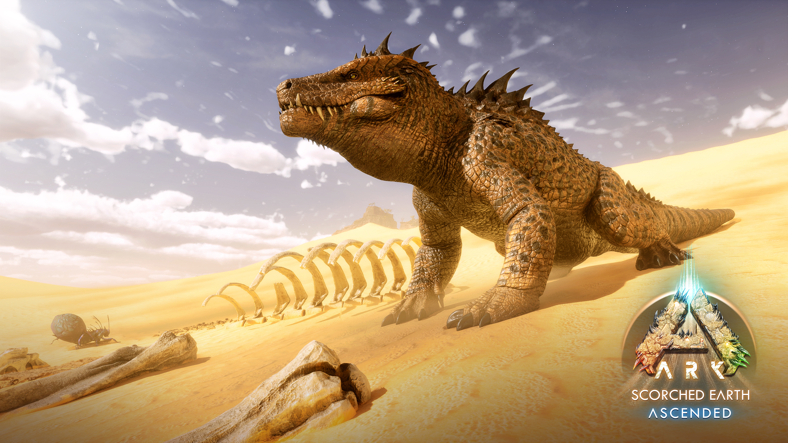ARK: Survival Ascended Set to Add a Free Desert Map and DLC Starring Karl Urban's Bob