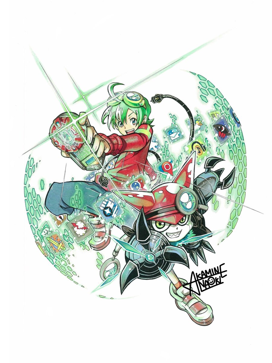 Happy Birthday To The Author And Illustrator Of The Digimon Universe Appli Monsters Manga, The Digimon Story: Cyber Sleuth Hacker's Memory Promotional One Shot Manga, And Has Provided Artwork For The Digimon