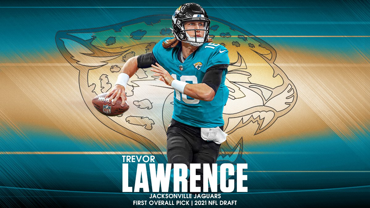 Finally, officially Trevor Lawrence was picked by the #Jaguars