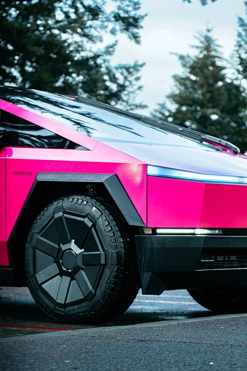 Finally some glamour shots (Pink Cybertruck content). Tesla Cybertruck Forum Owners Club