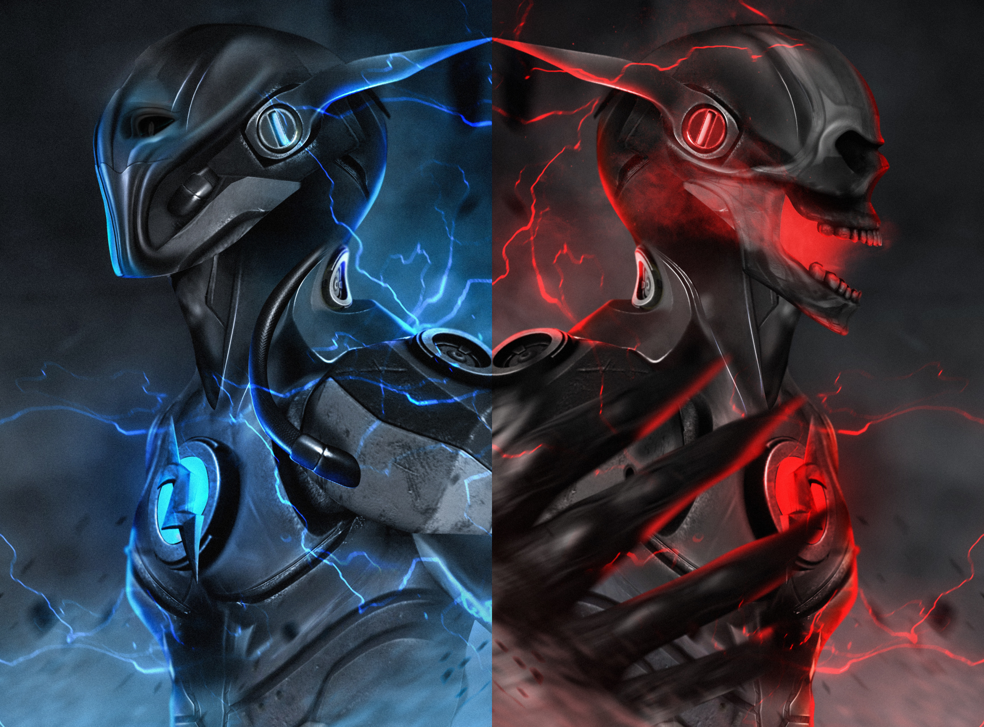 Download Black Flash Zoom (DC Comics) Comic Crossover HD Wallpaper