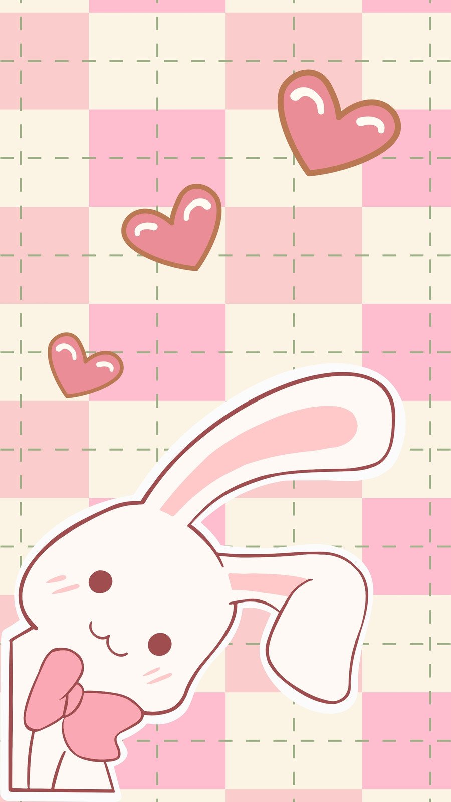 cute pink wallpaper