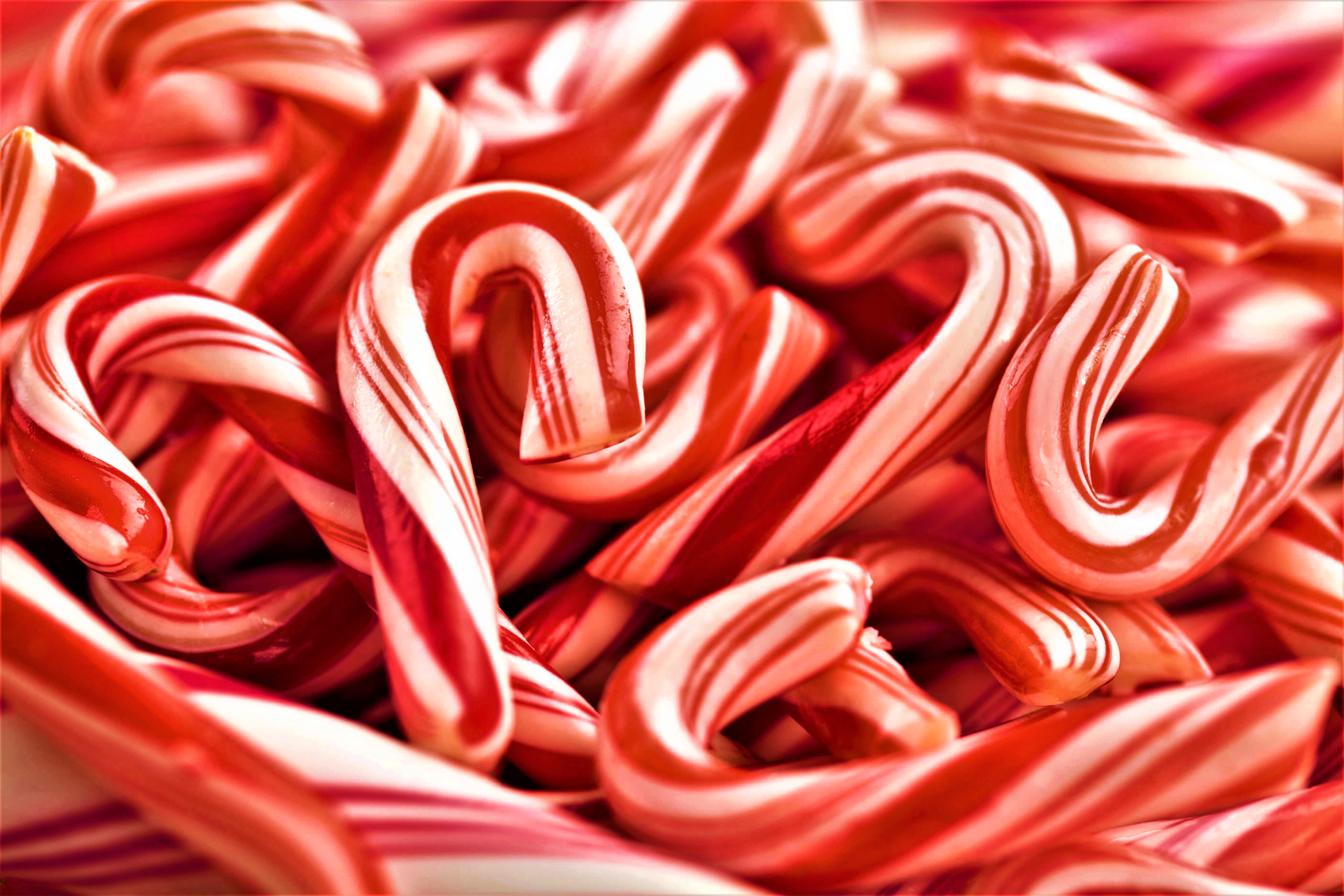 Phone wallpaper: Christmas, Holiday, Candy Cane, Food 875097