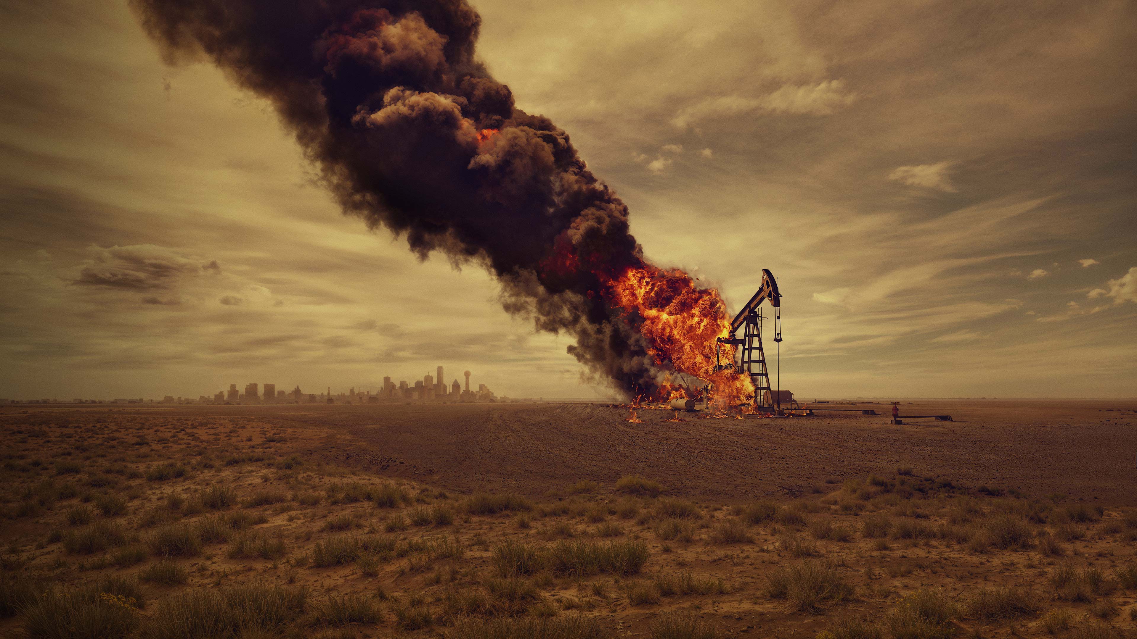 Landman Wallpaper 4K, Season 1, 2024 Series