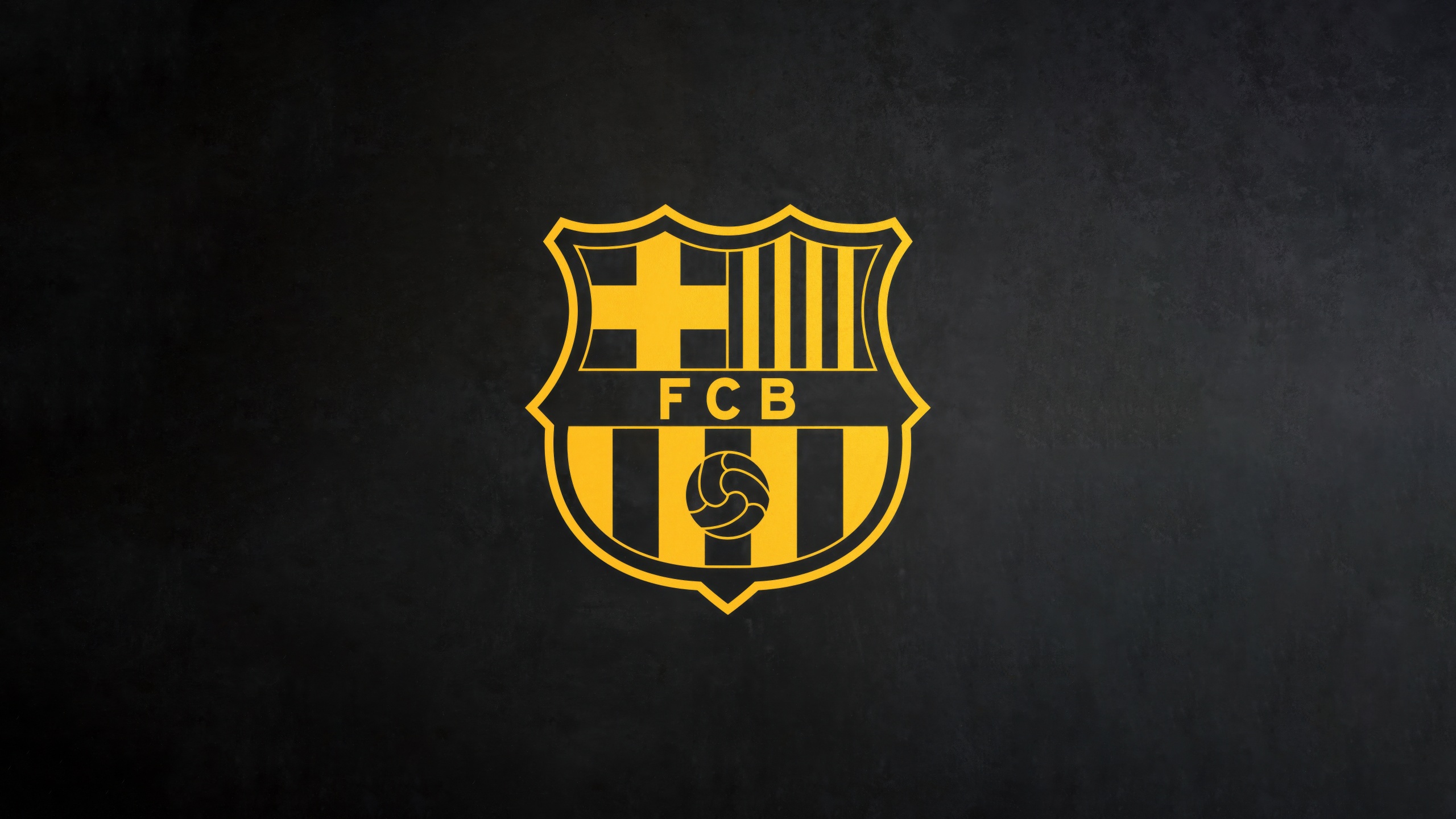 FCB Crest Wallpaper 4K, Dark background, 5K, FC Barcelona