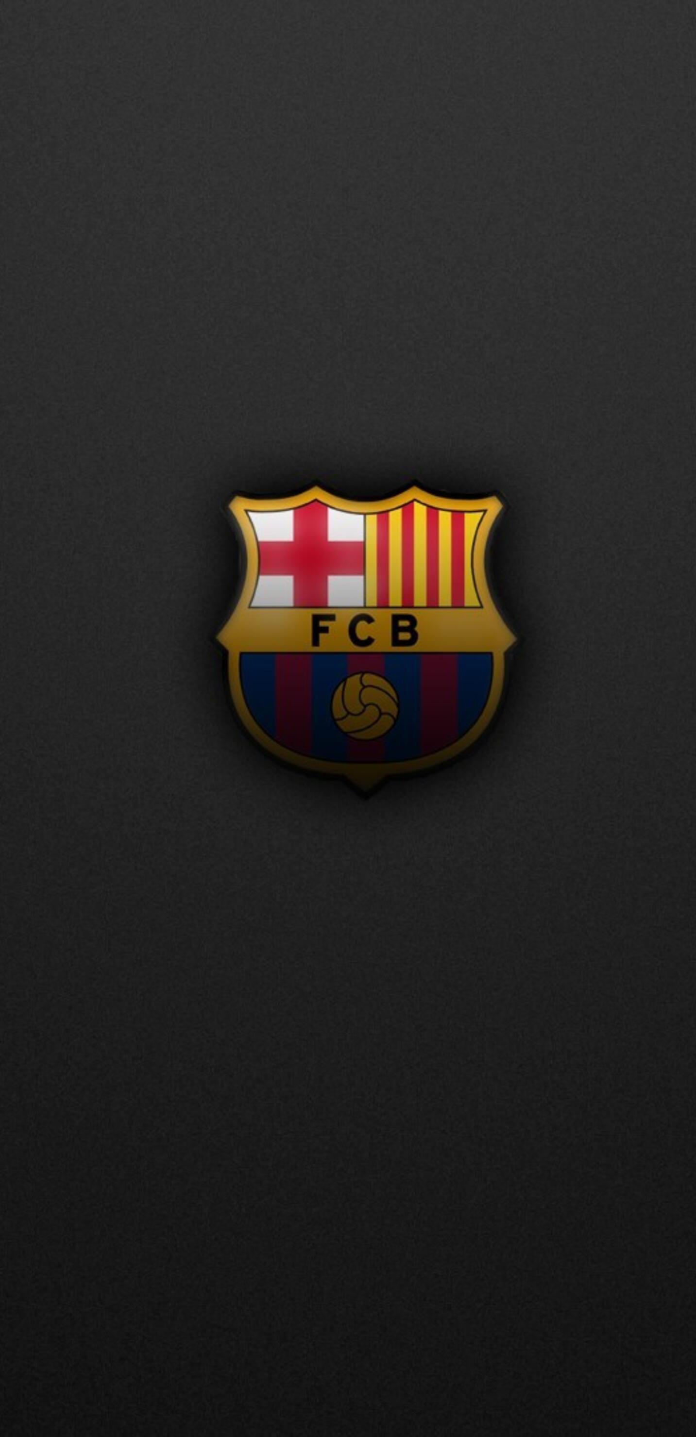 FC Barcelona logo · 1440x2960 QHD free photo from axebourne and wallpaper