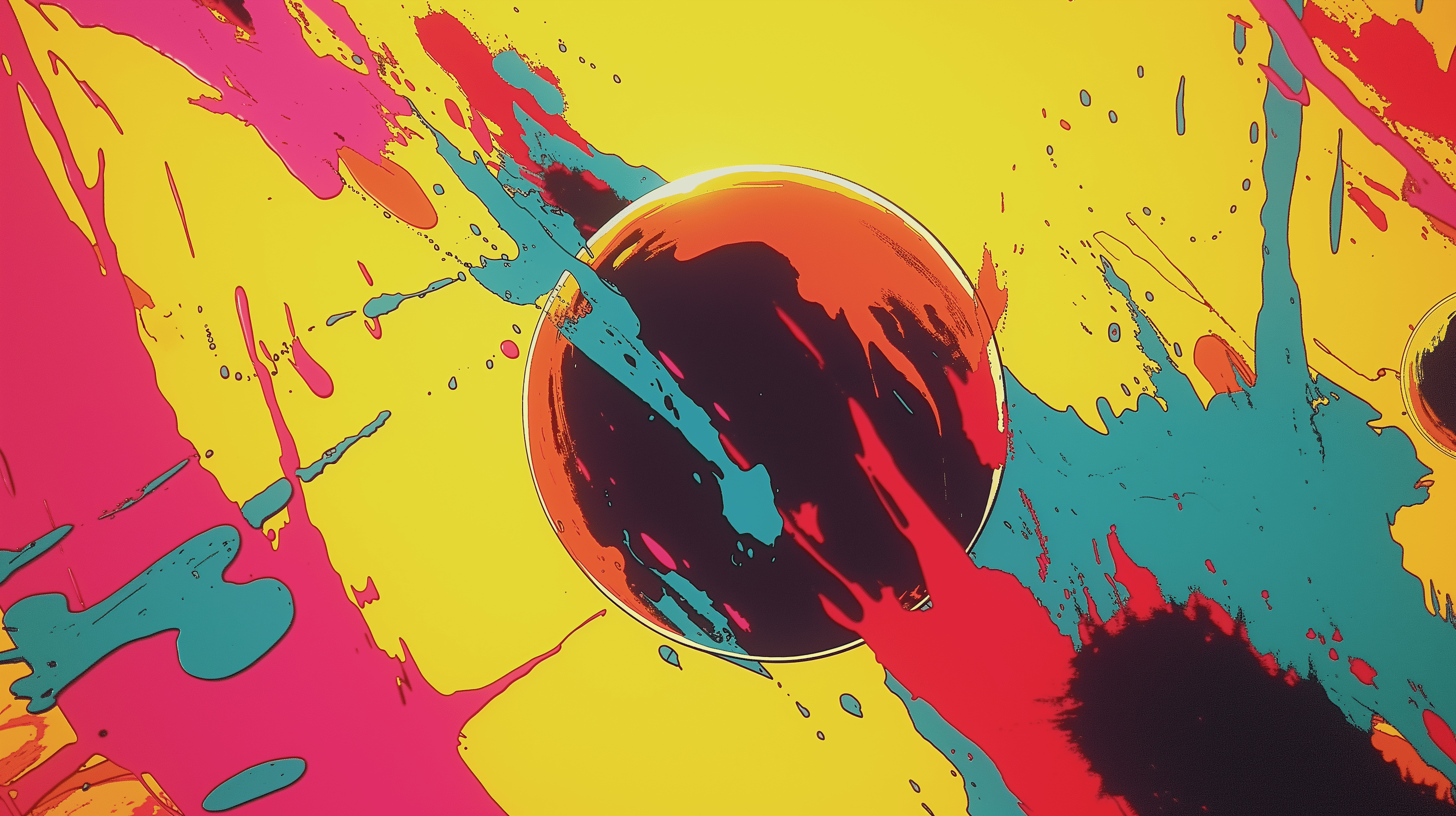 Incredibly Abstract Phone Wallpaper Made with Midjourney