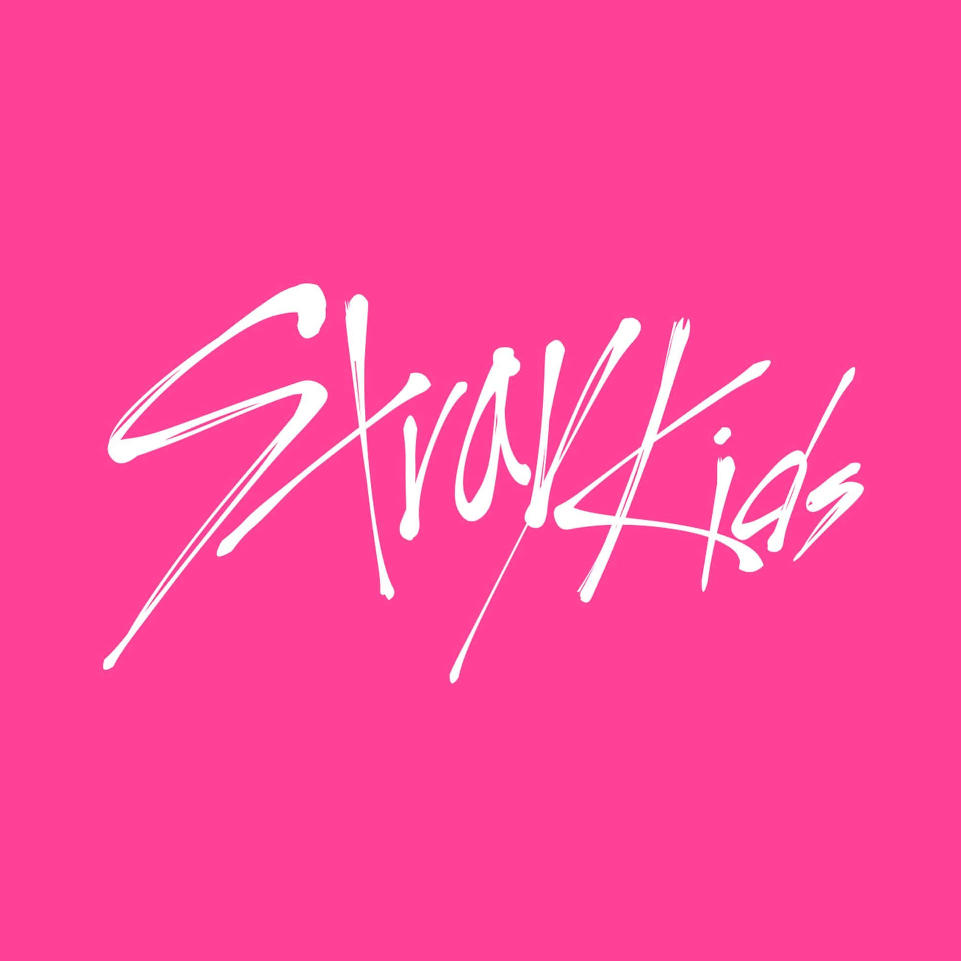 Stray Kids Logo Wallpaper