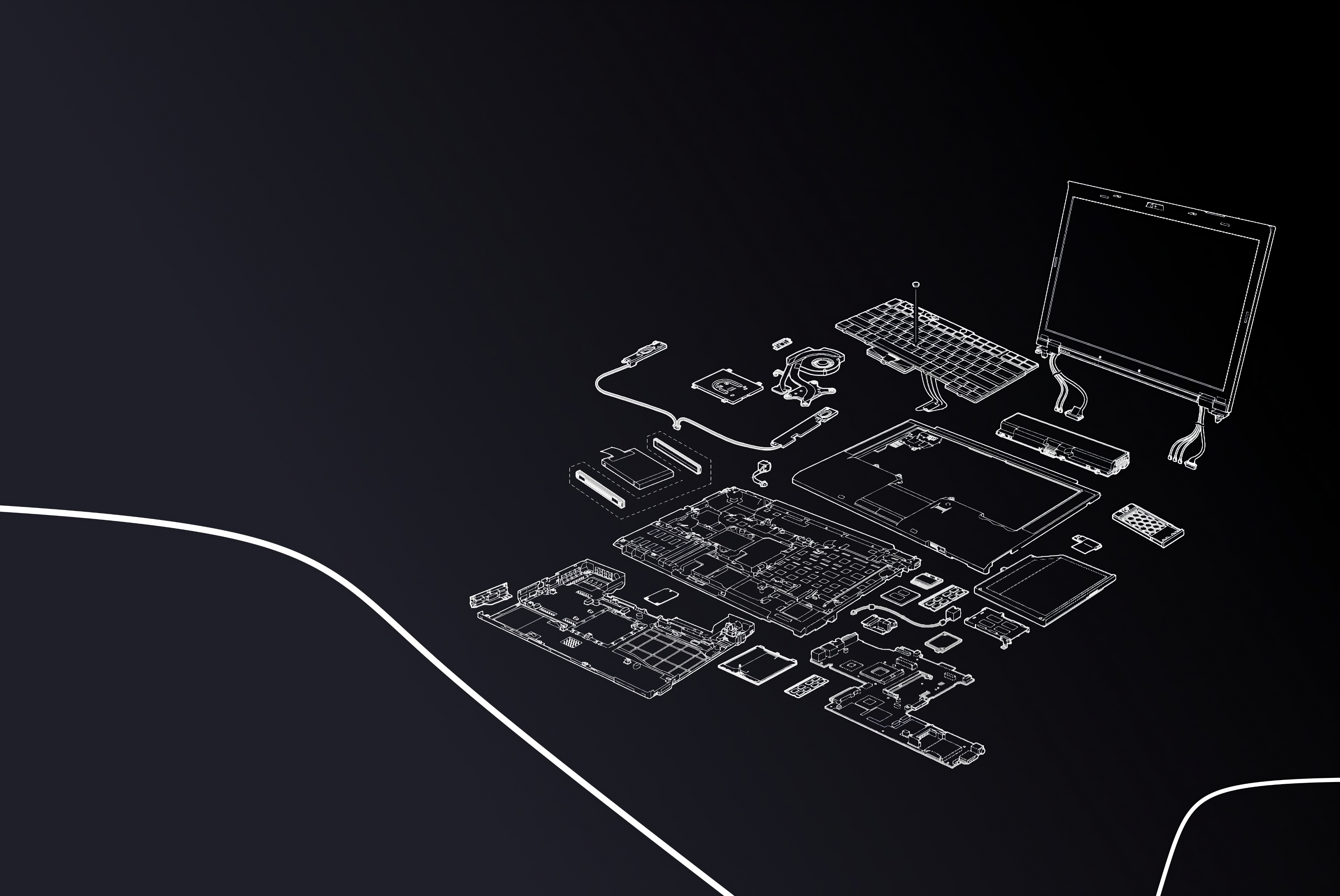 ThinkPad T410 Wallpaper Desktop + LOCKSCREEN. UHD