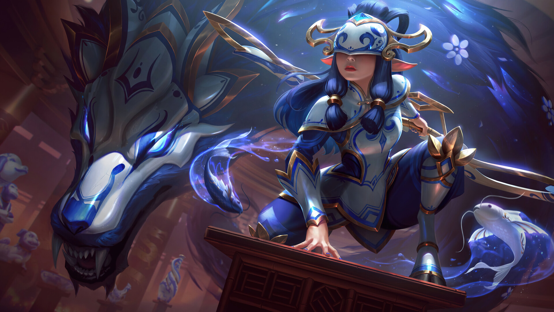 Porcelain Kindred of Legends Splash Art